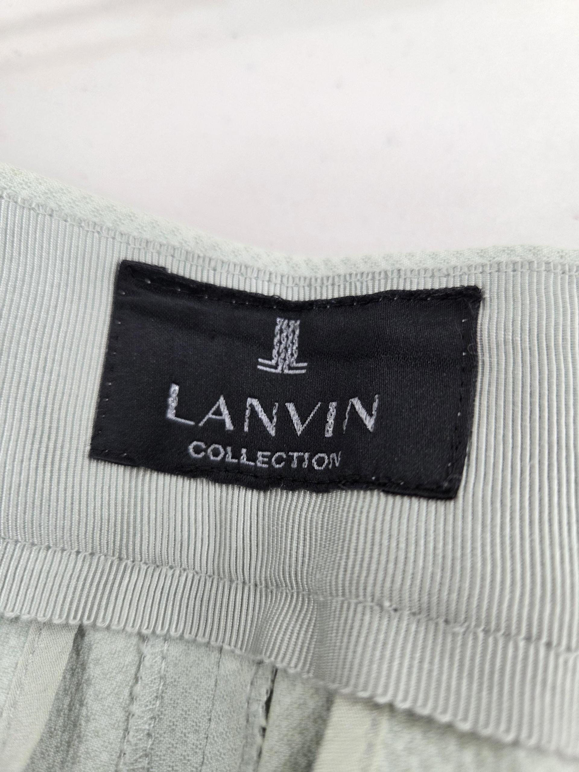 정품 랑방LANVIN 여성 슬랙스 바지