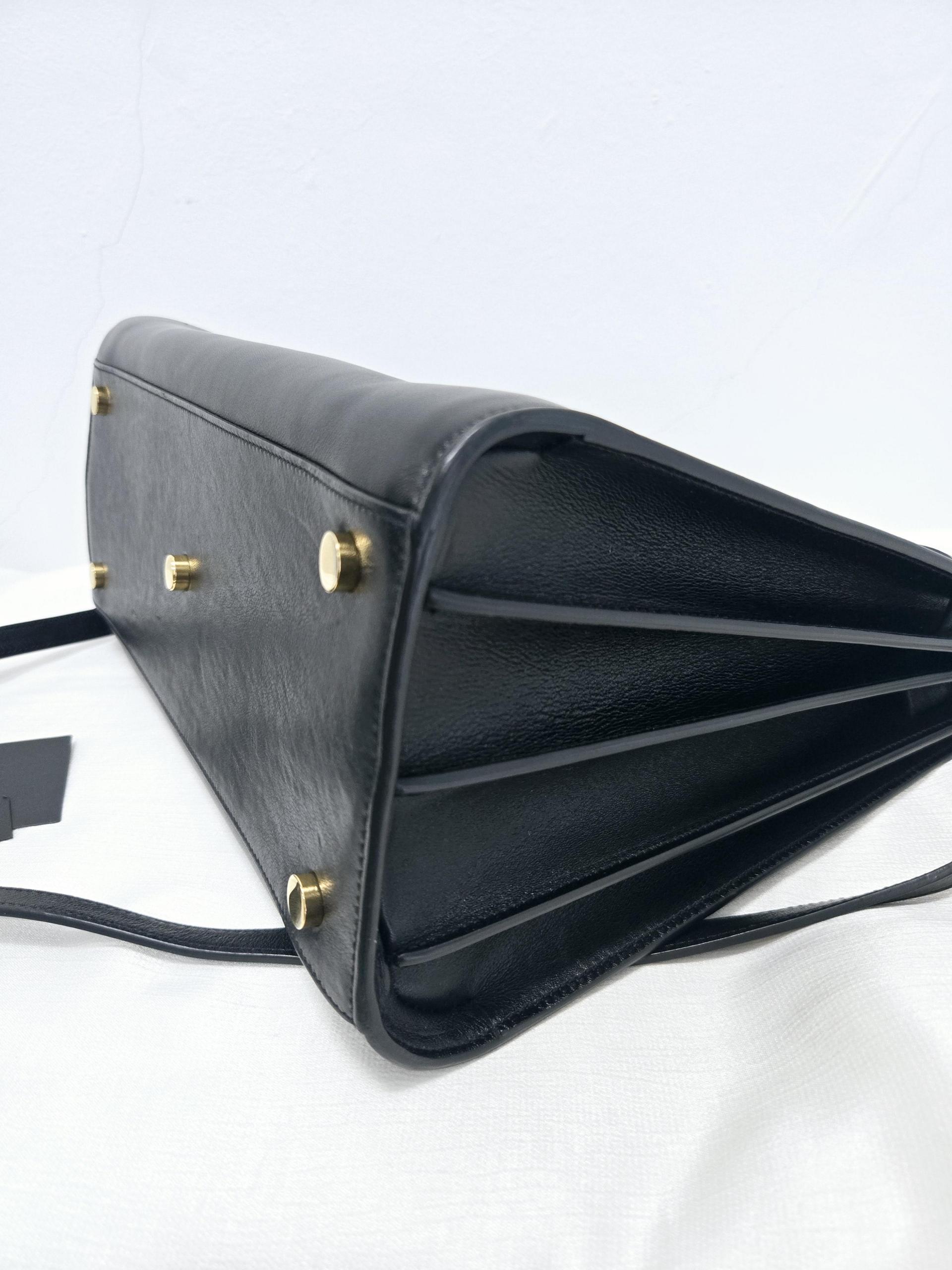 정품 생로랑 SAINT LAURENT 삭 드쥬르 블랙 토트백 숄더백