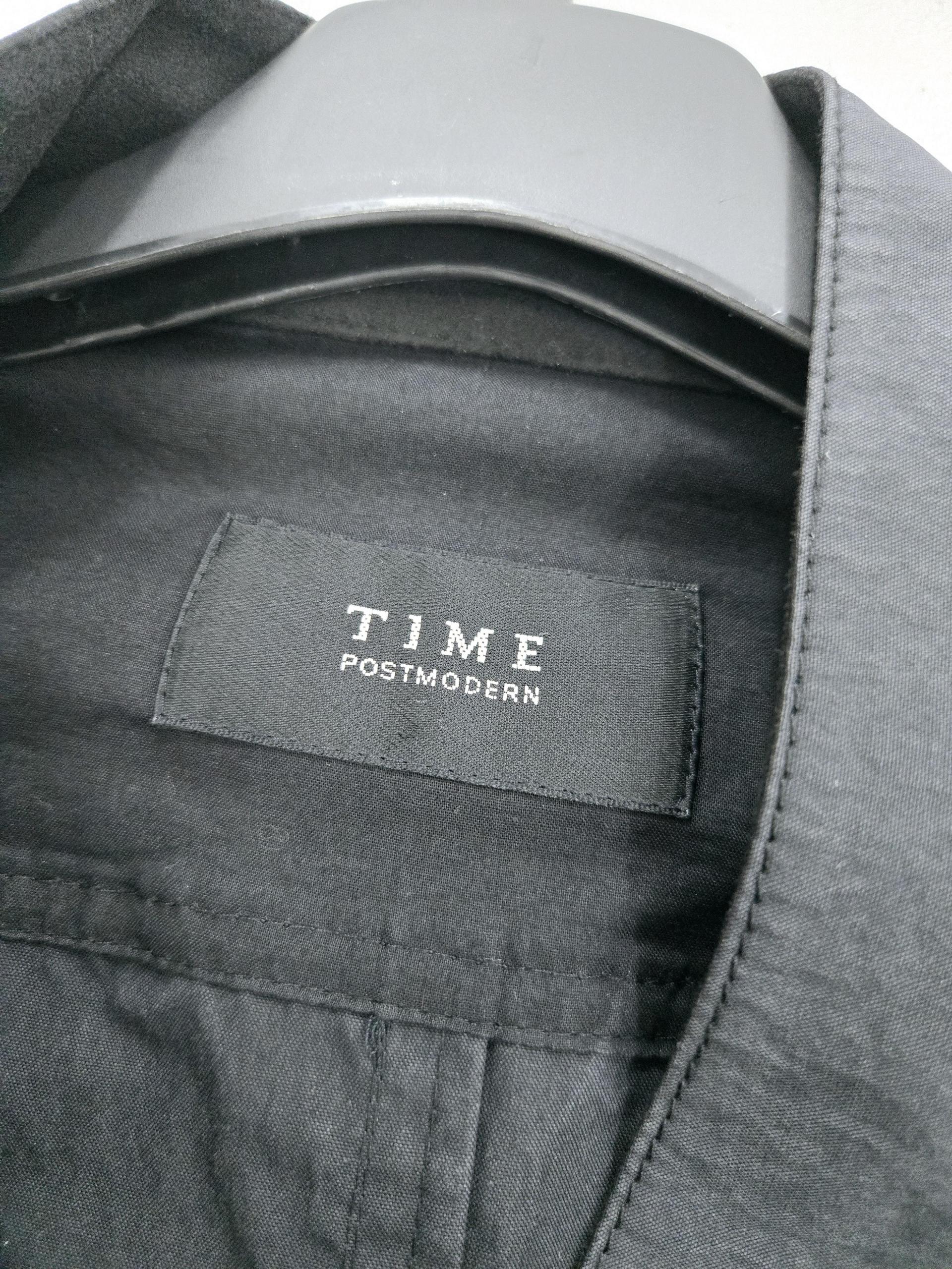 정품 타임 포스트모던 TIME 블랙 자켓