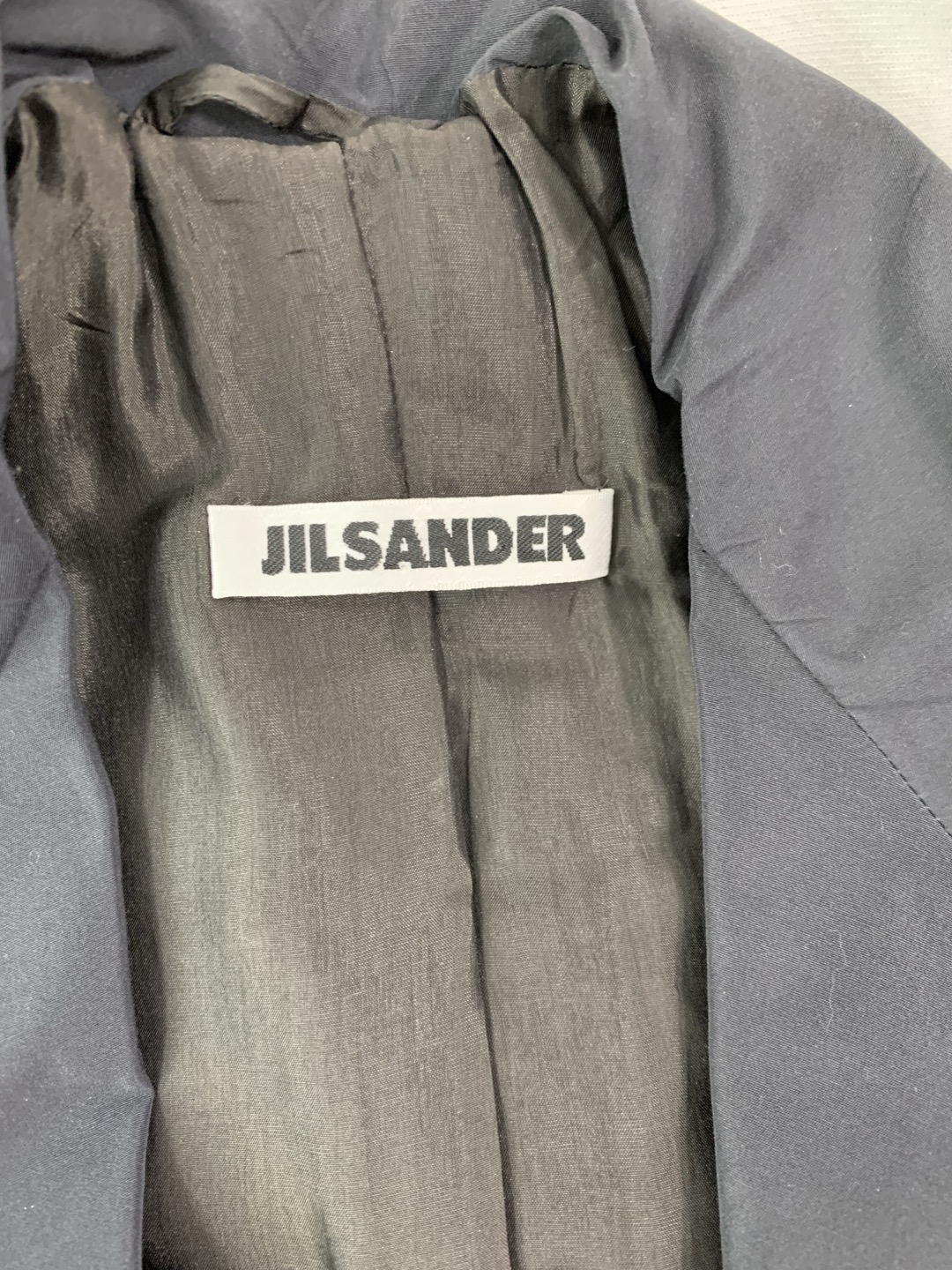 정품 질샌더 JILSANDER 코트 네이비