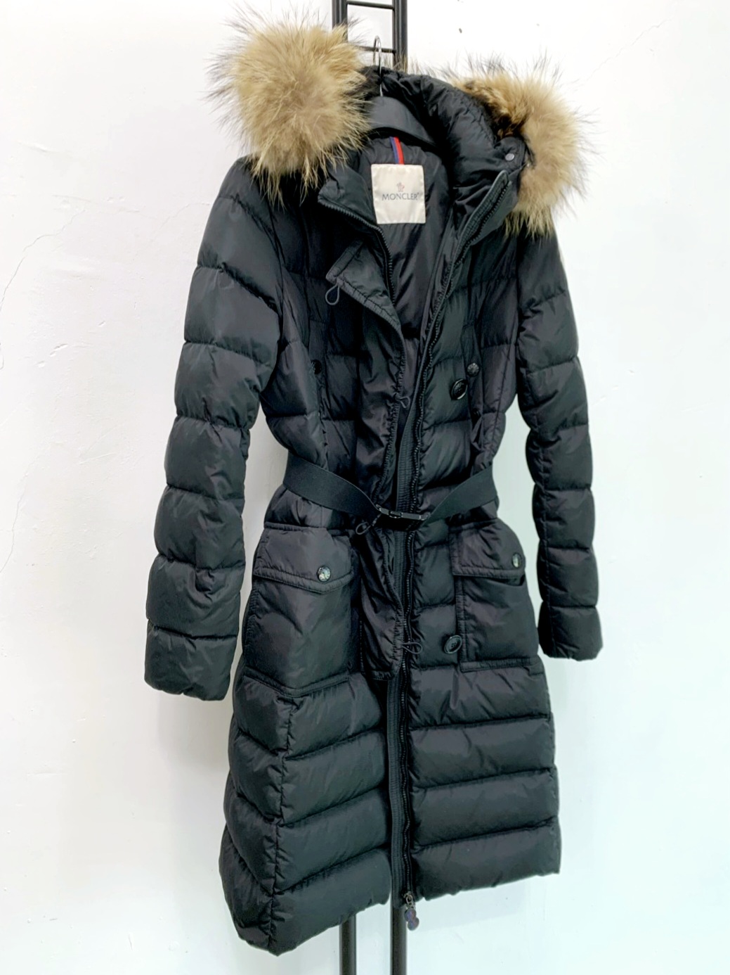 정품 몽클레어 MONCLER 클로에 롱 다운 패딩 자켓