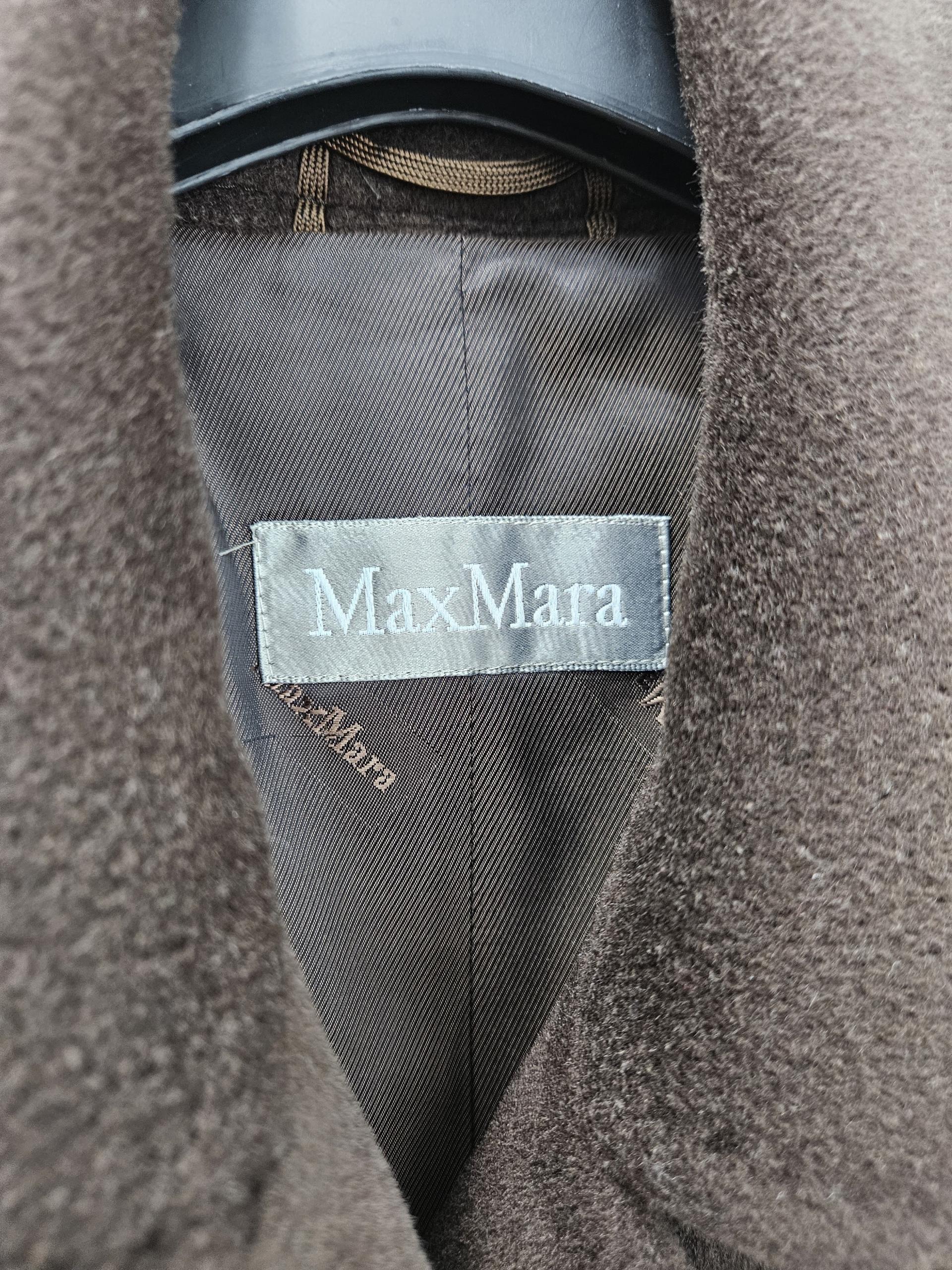 정품 막스마라 max mara 브라운코트