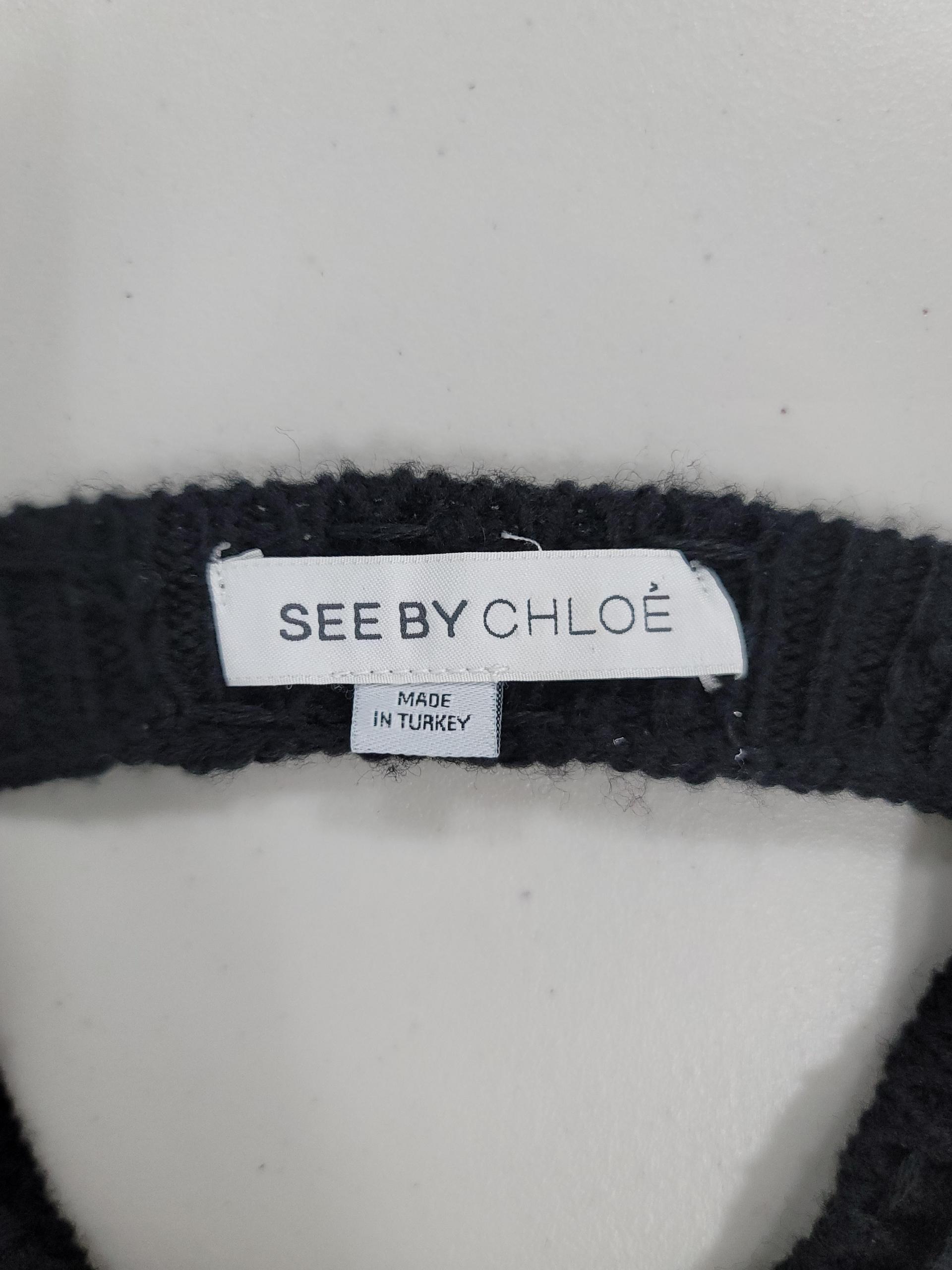 정품 씨바이끌로에 SEE BY CHLOE 블랙 비즈 원피스