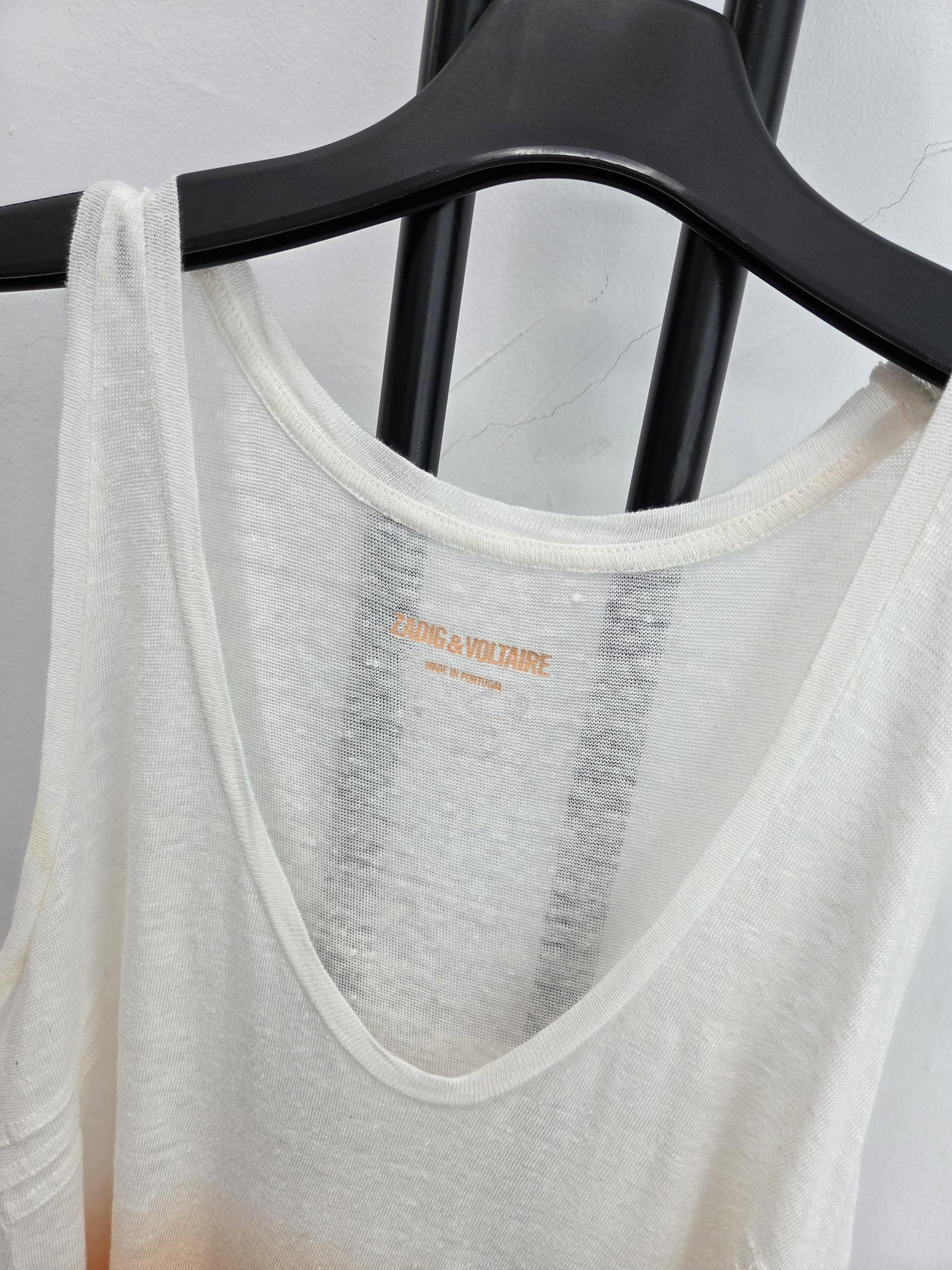 정품 쟈딕앤볼테르Zadig&Voltaire 나시 티셔츠