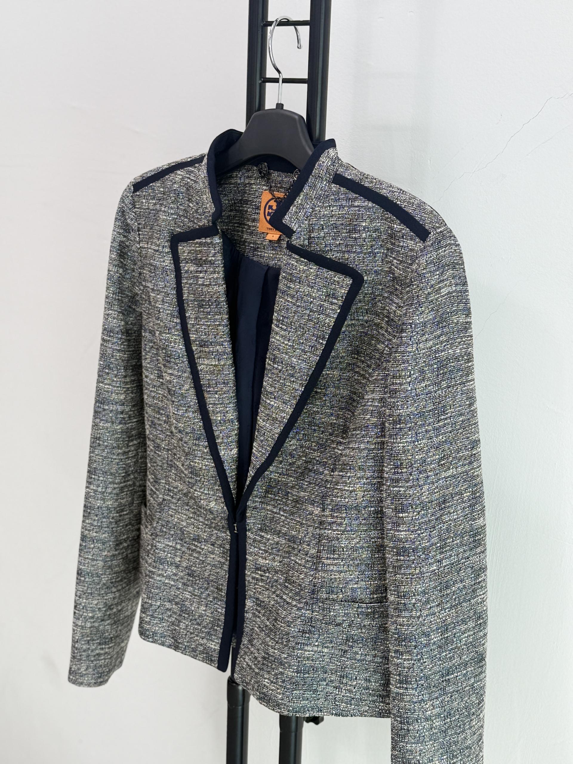 정품 토리버치 TORY BURCH 트위드 자켓