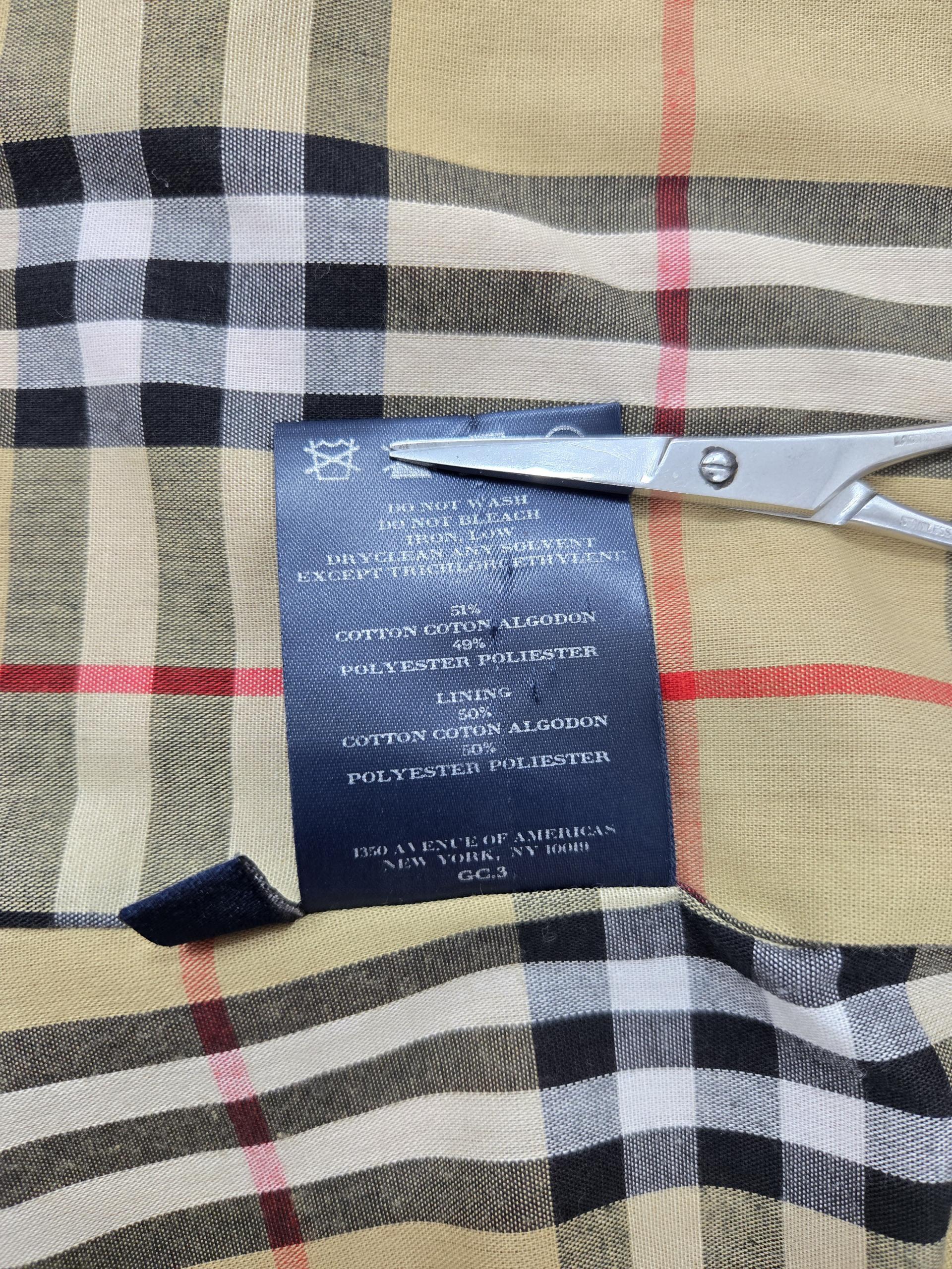 정품 버버리 BURBERRY 레드 트렌치 코트