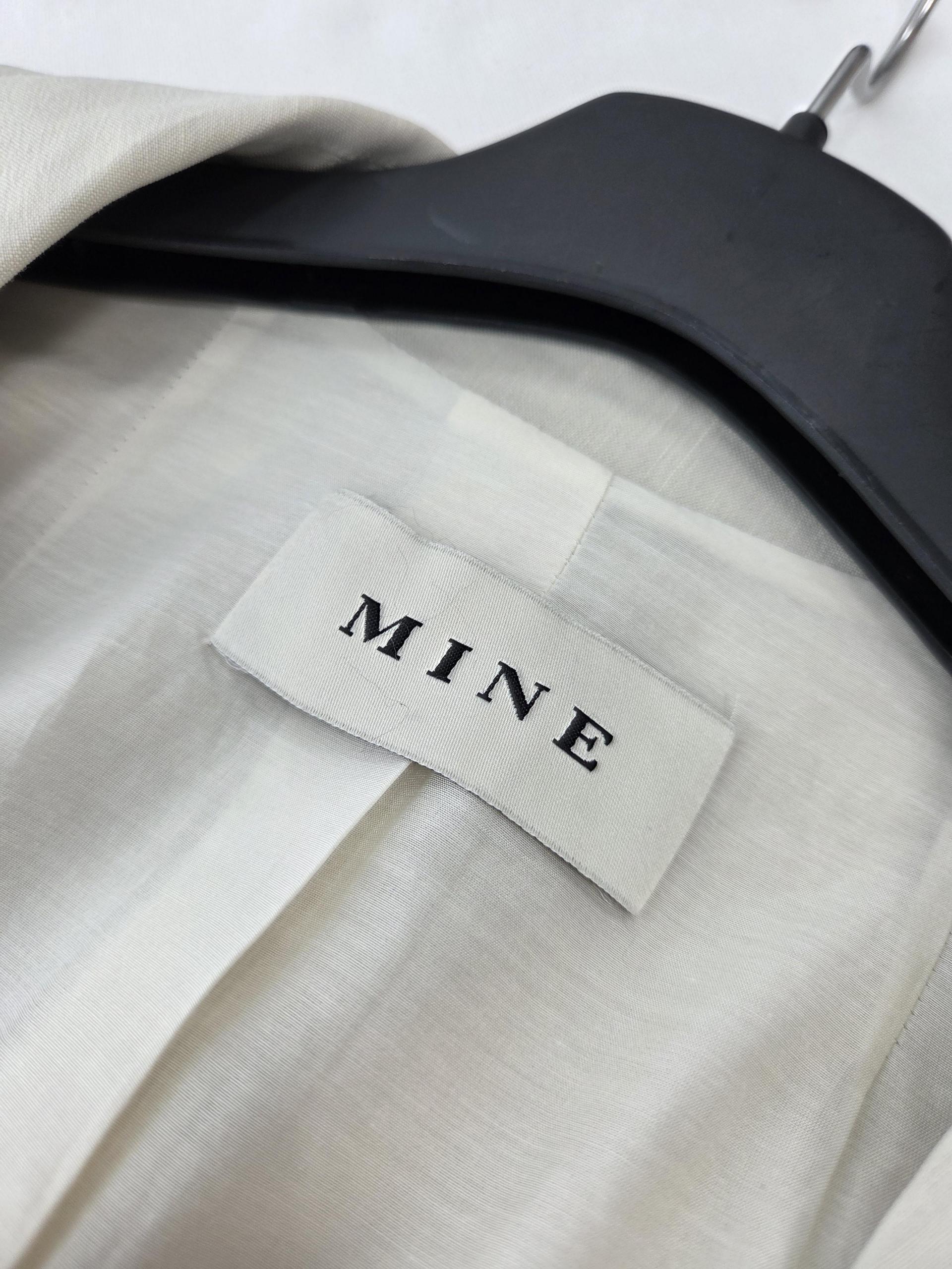 정품 한섬 마인 MINE 마 레이온 자켓 베이지