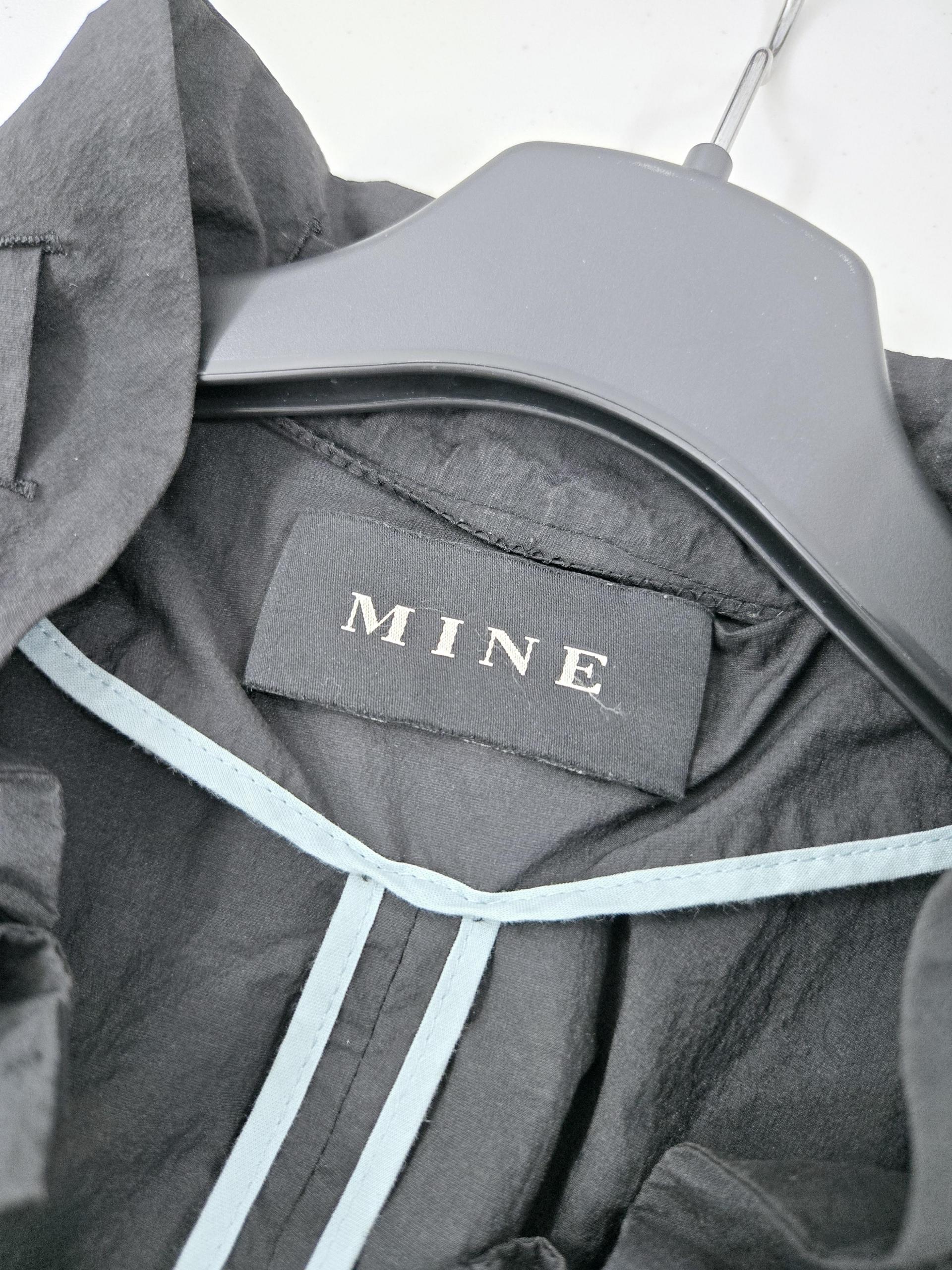 정품 마인 MINE 스트랩 자켓 블랙