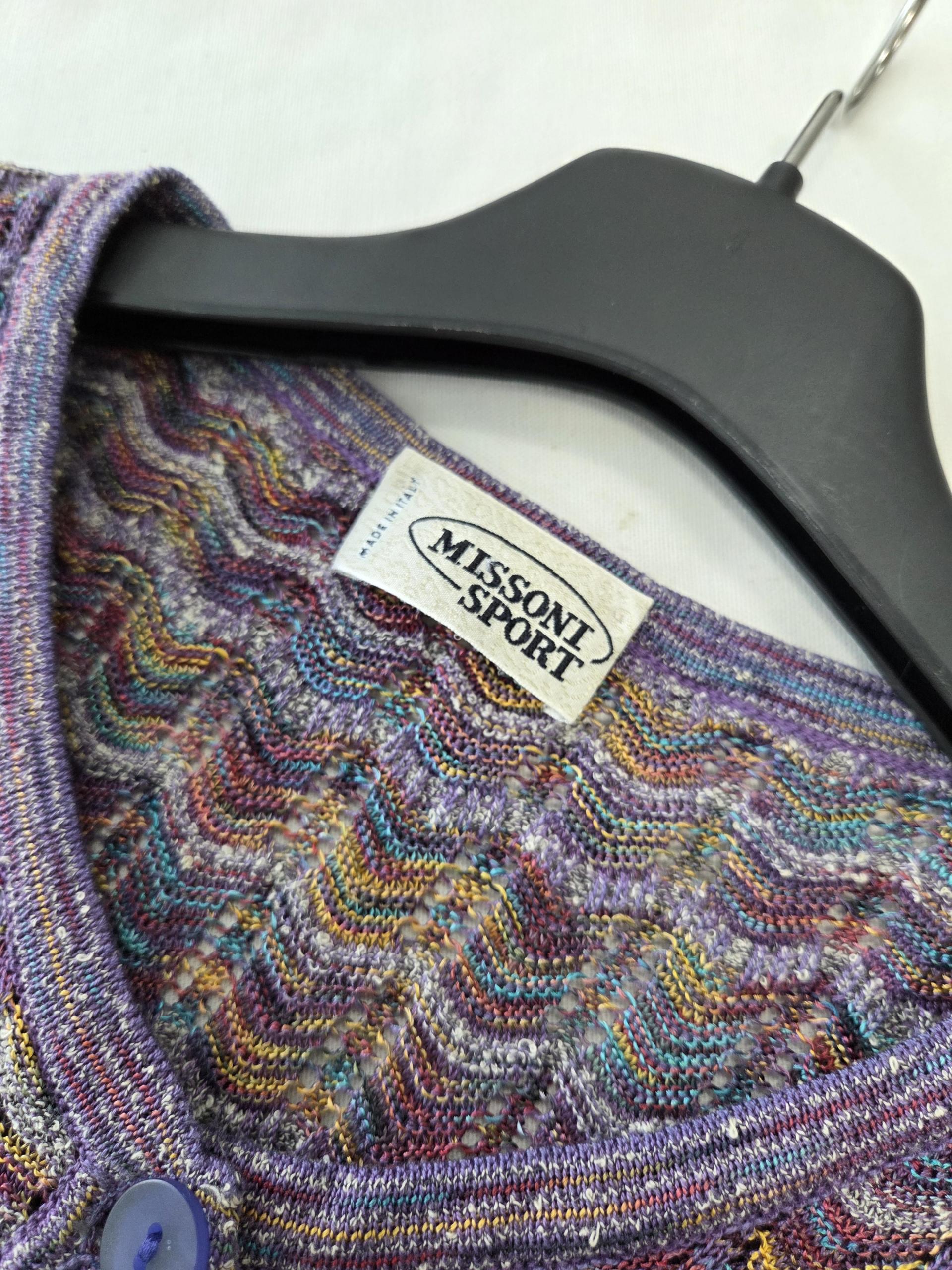 정품 미쏘니 MISSONI 니트 미디 원피스
