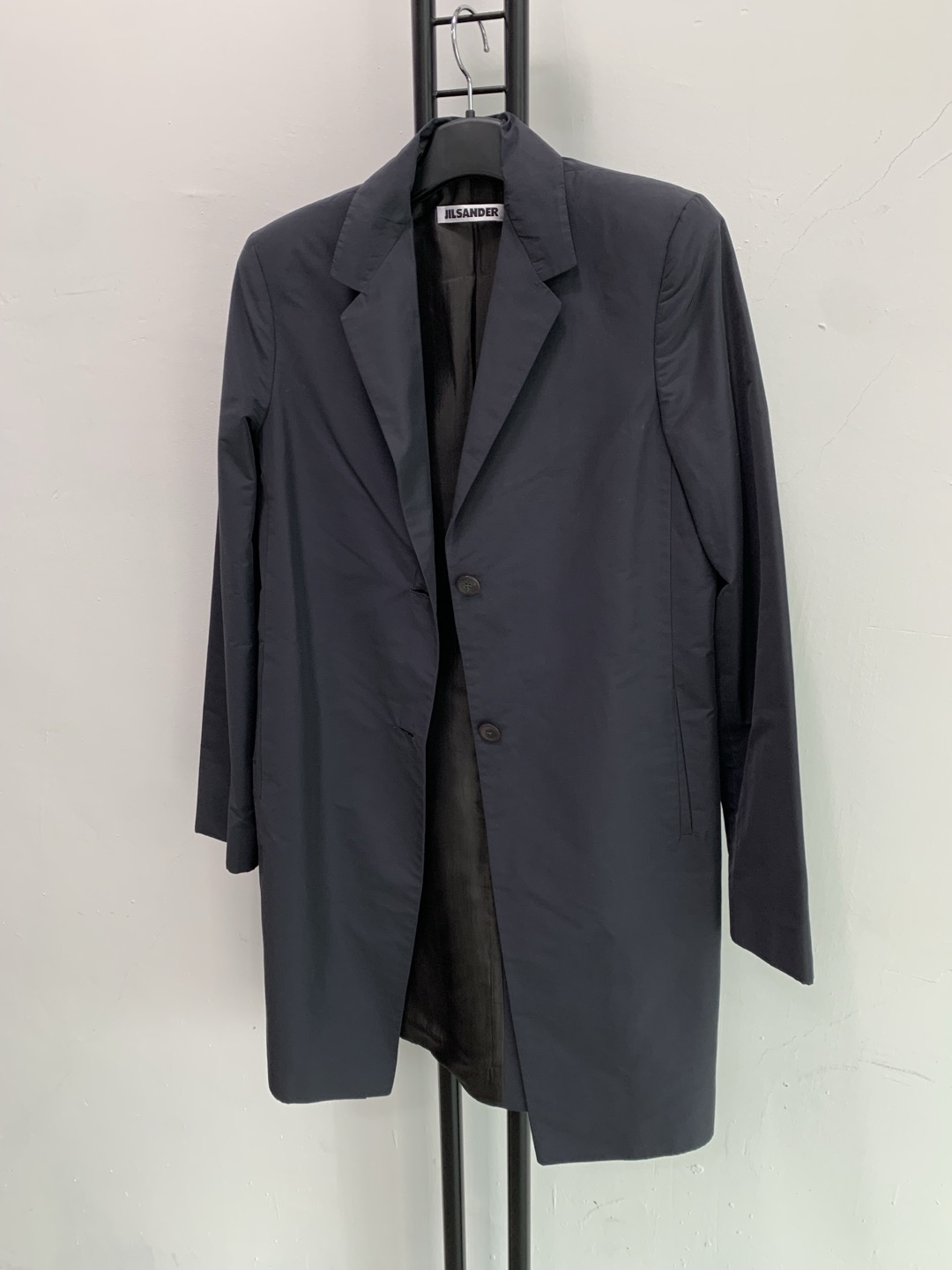 정품 질샌더 JILSANDER 코트 네이비