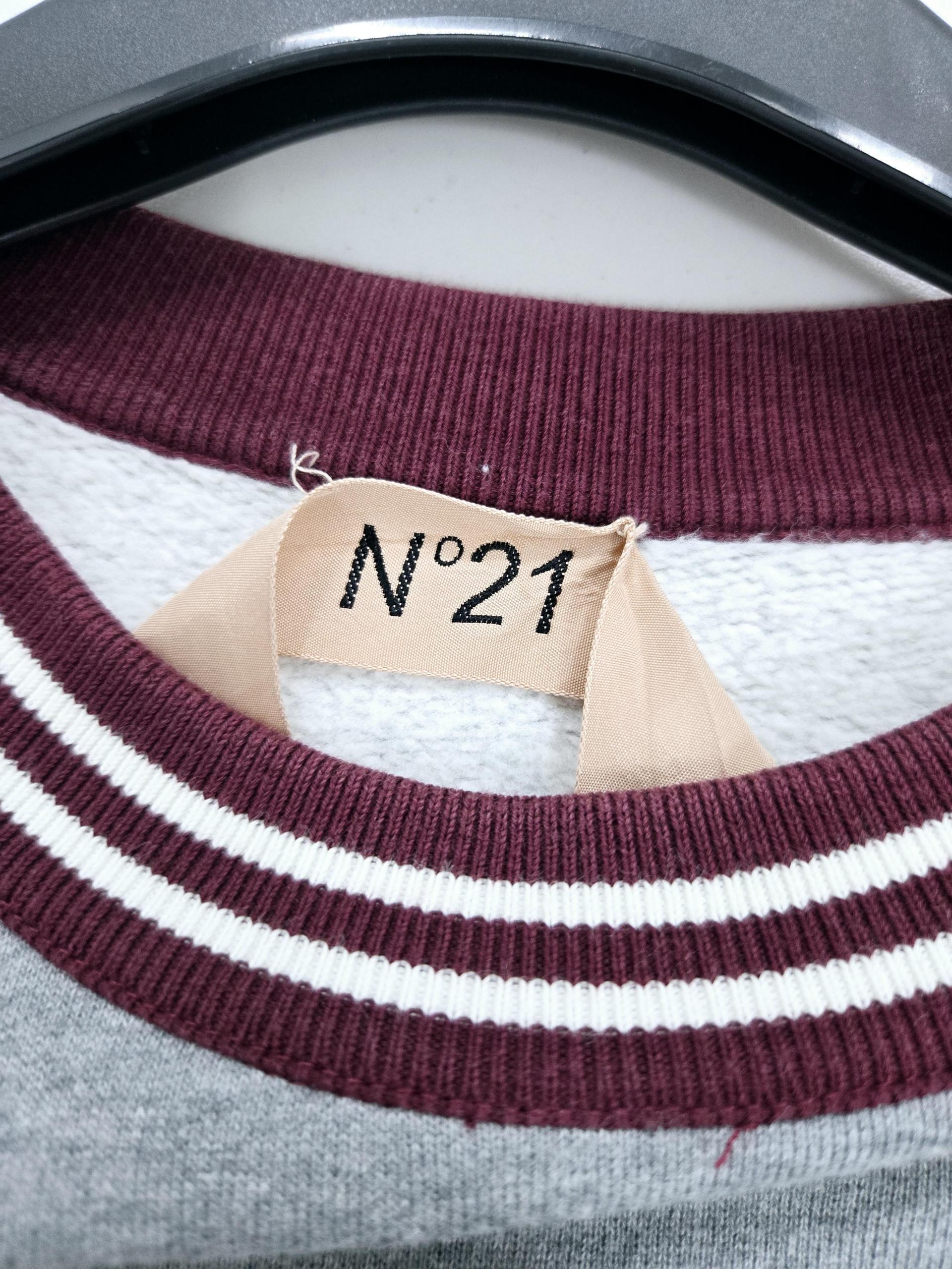 정품 누메로벤투노 N21 드림 맨투맨 그레이