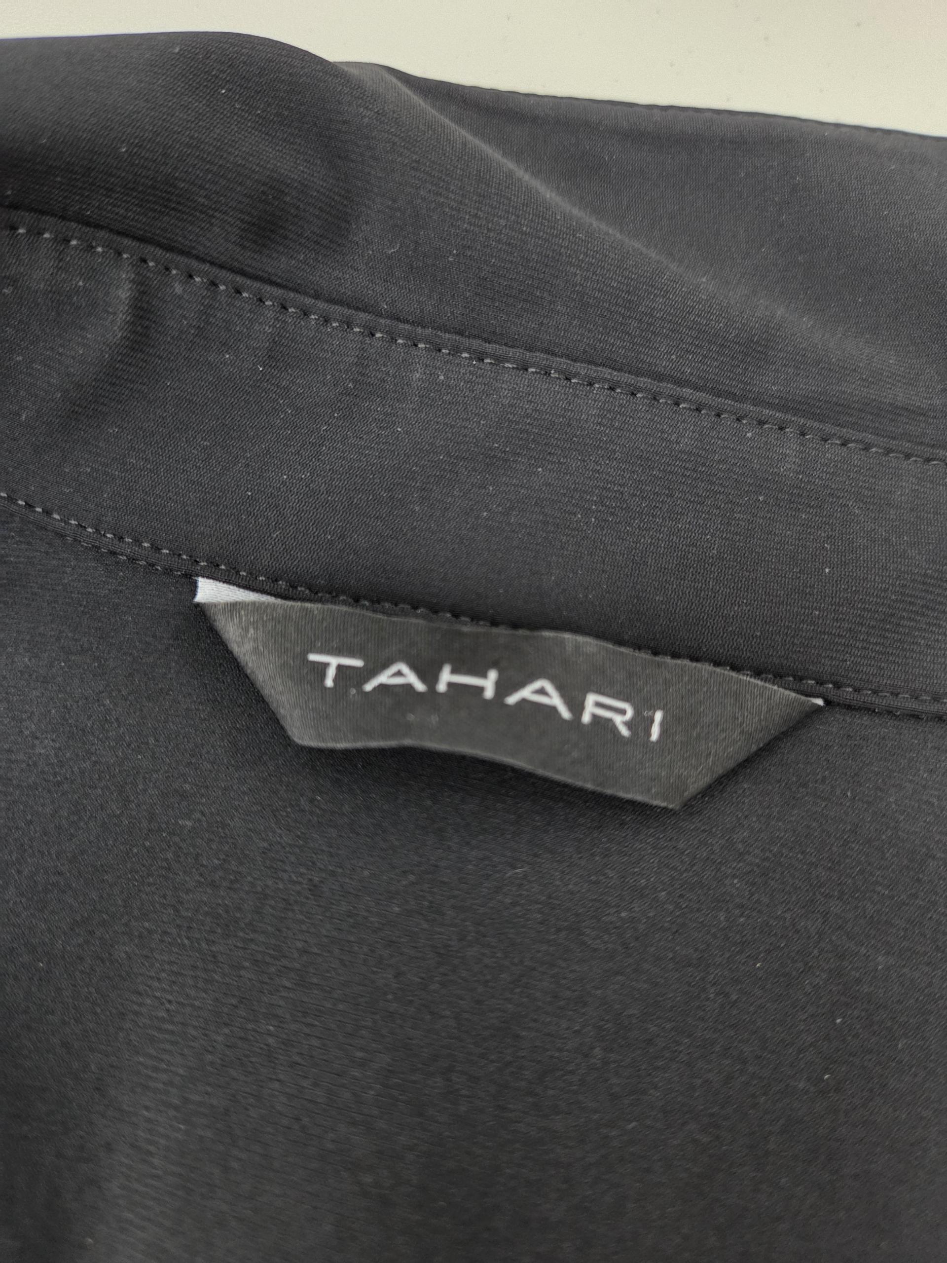 정품 타하리 TAHARI 블랙 셔츠