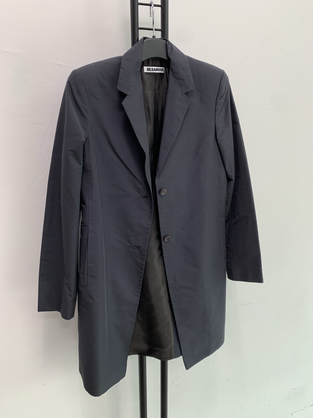 정품 질샌더 JILSANDER 코트 네이비