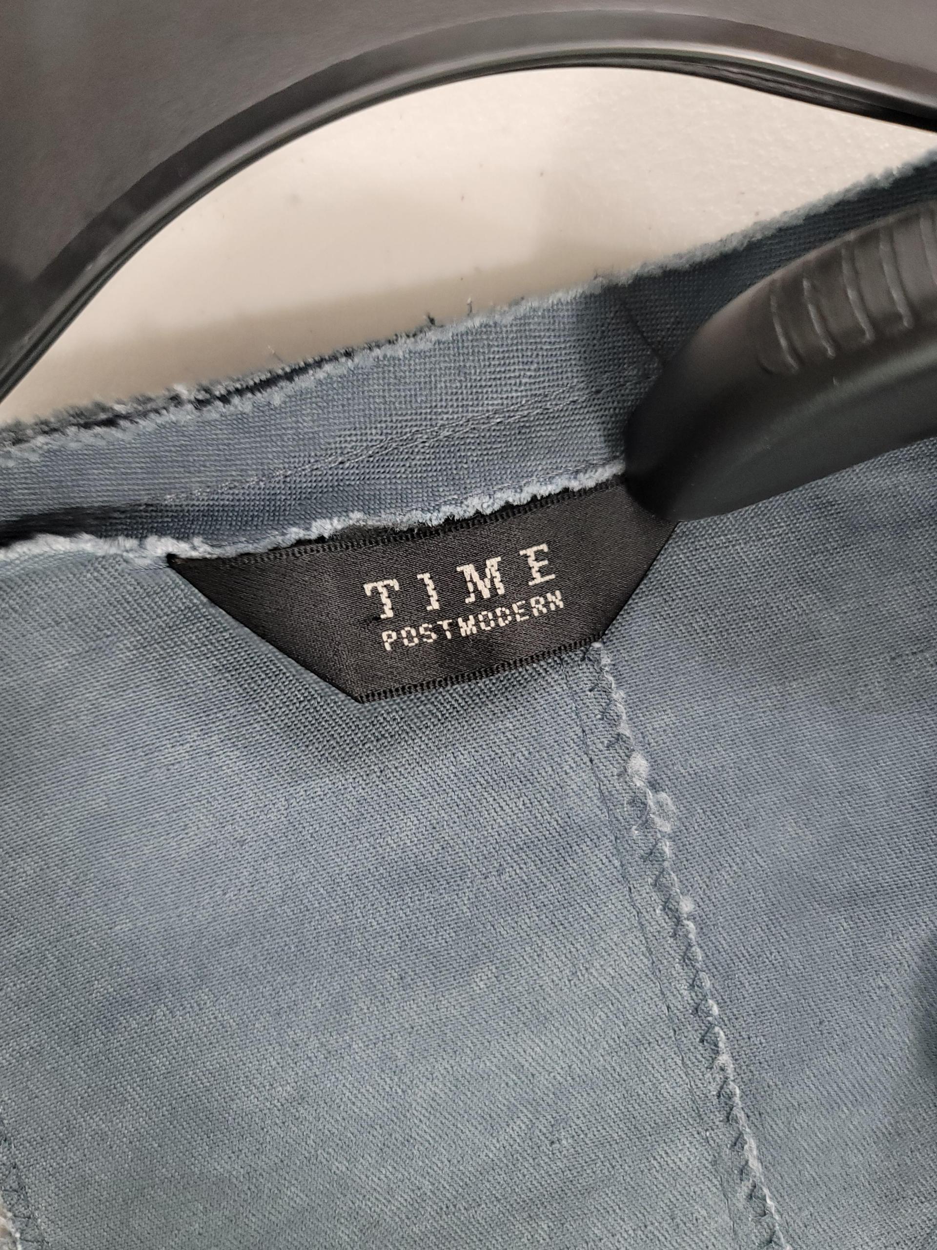 정품 타임 TIME 네이비색 레이스 가디건