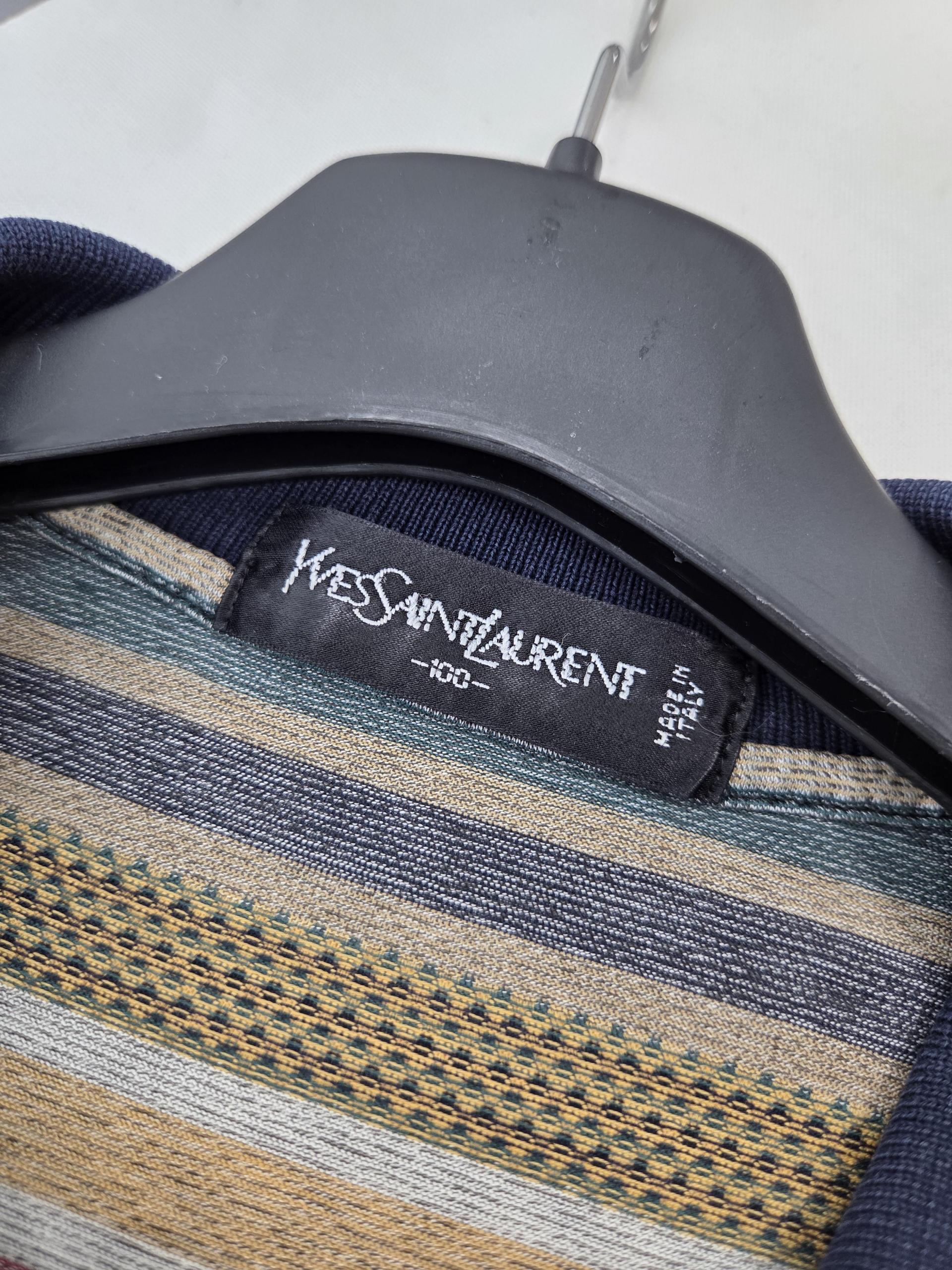 정품 입생로랑 YSL 반팔 카라티