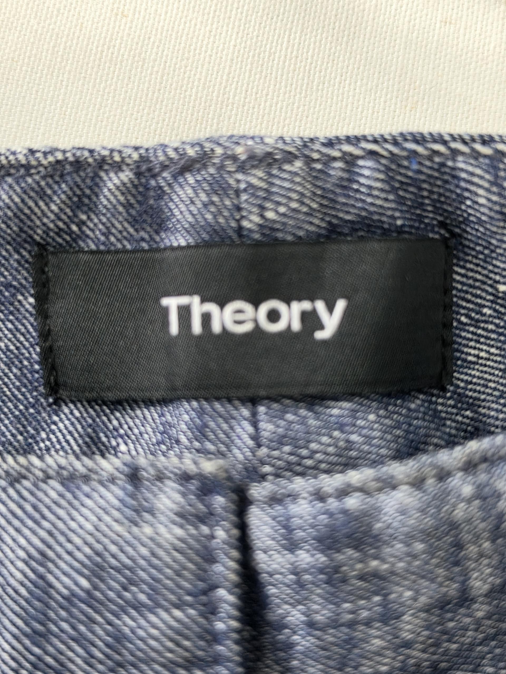 정품 띠어리 THEORY 린넨 일자핏 슬랙스 바지