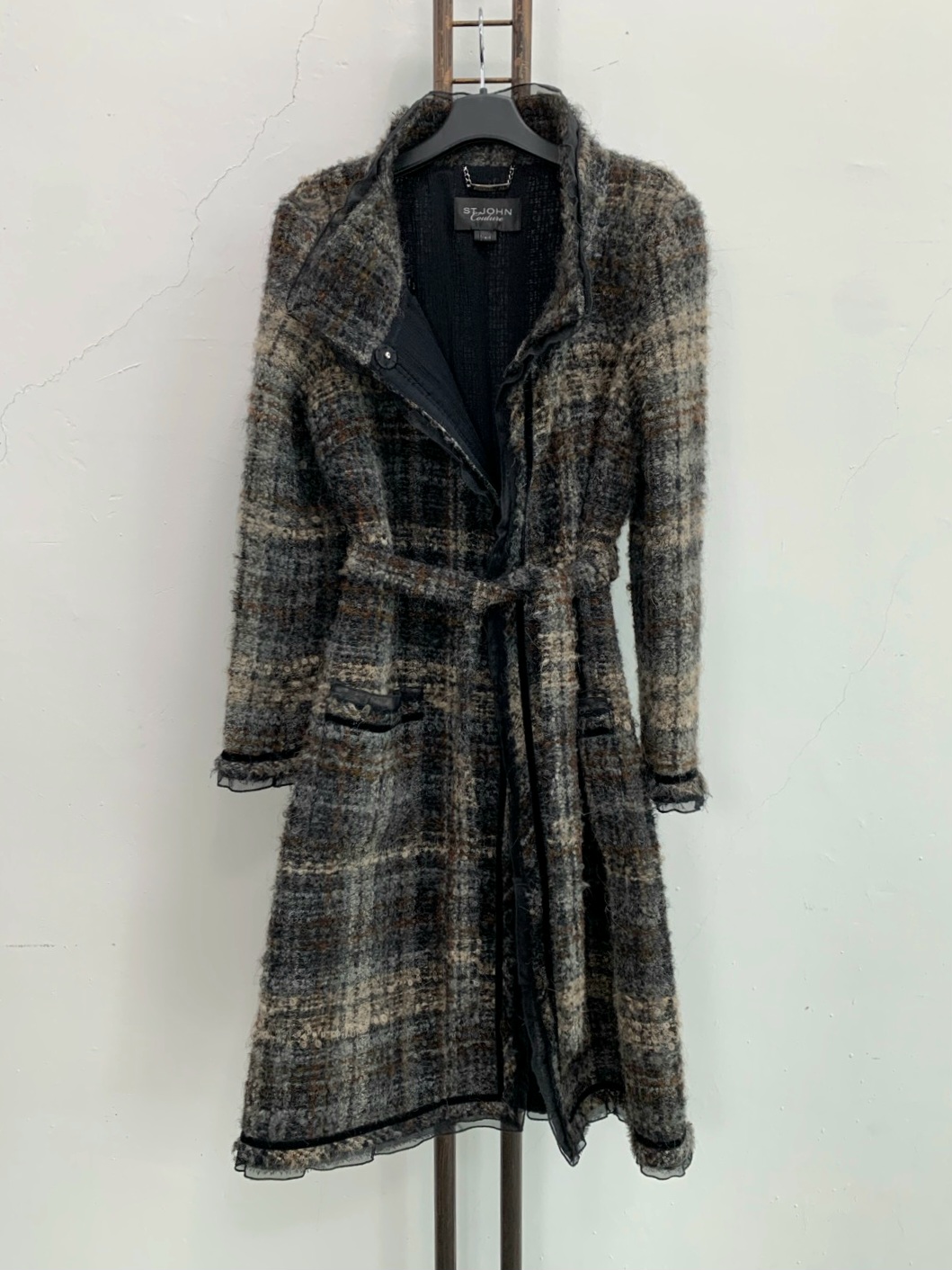 신세계정품)) 센존 꾸뛰르 ST.JOHN COUTURE 트위드 코트