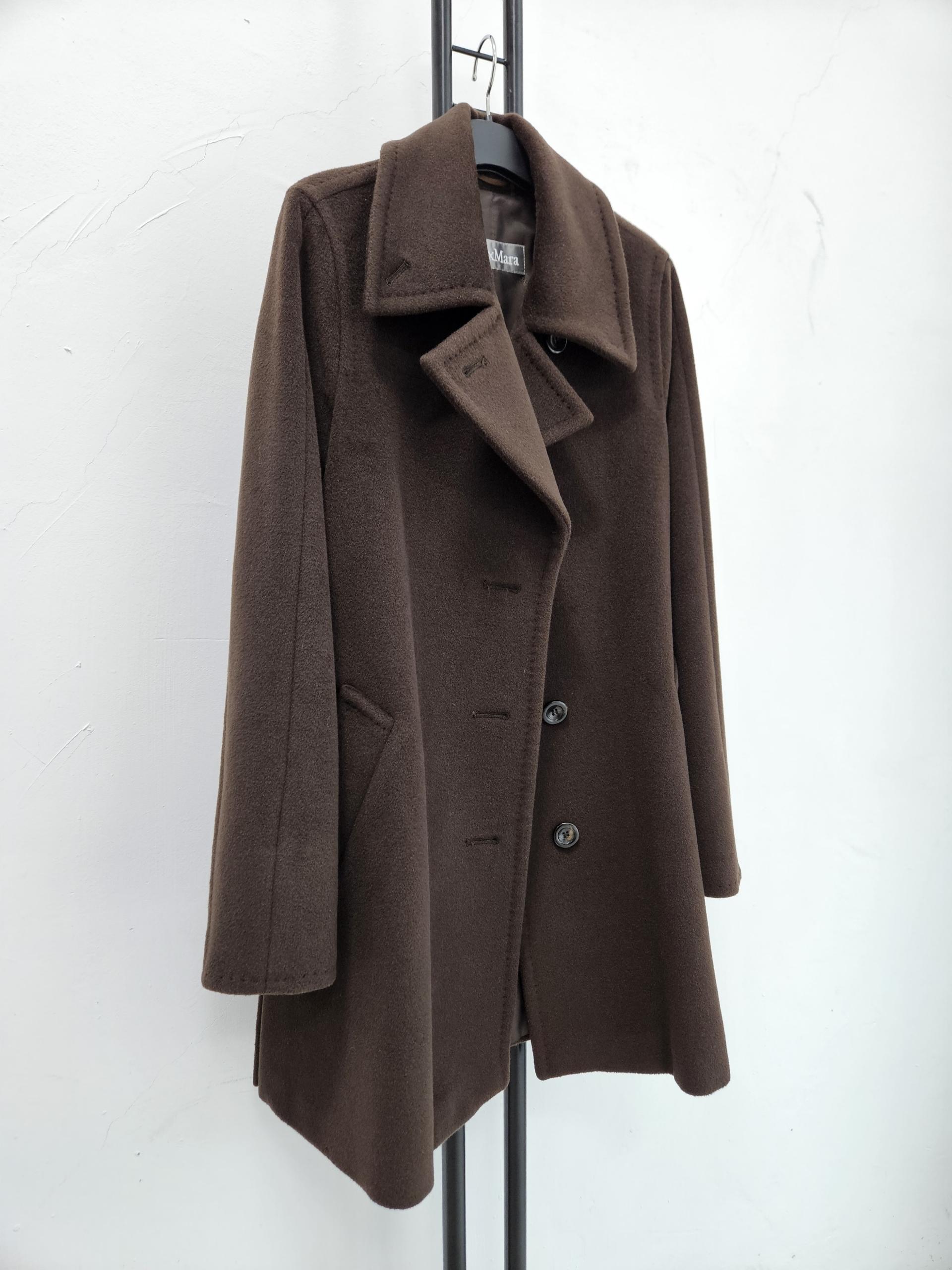 정품 막스마라 max mara 브라운코트