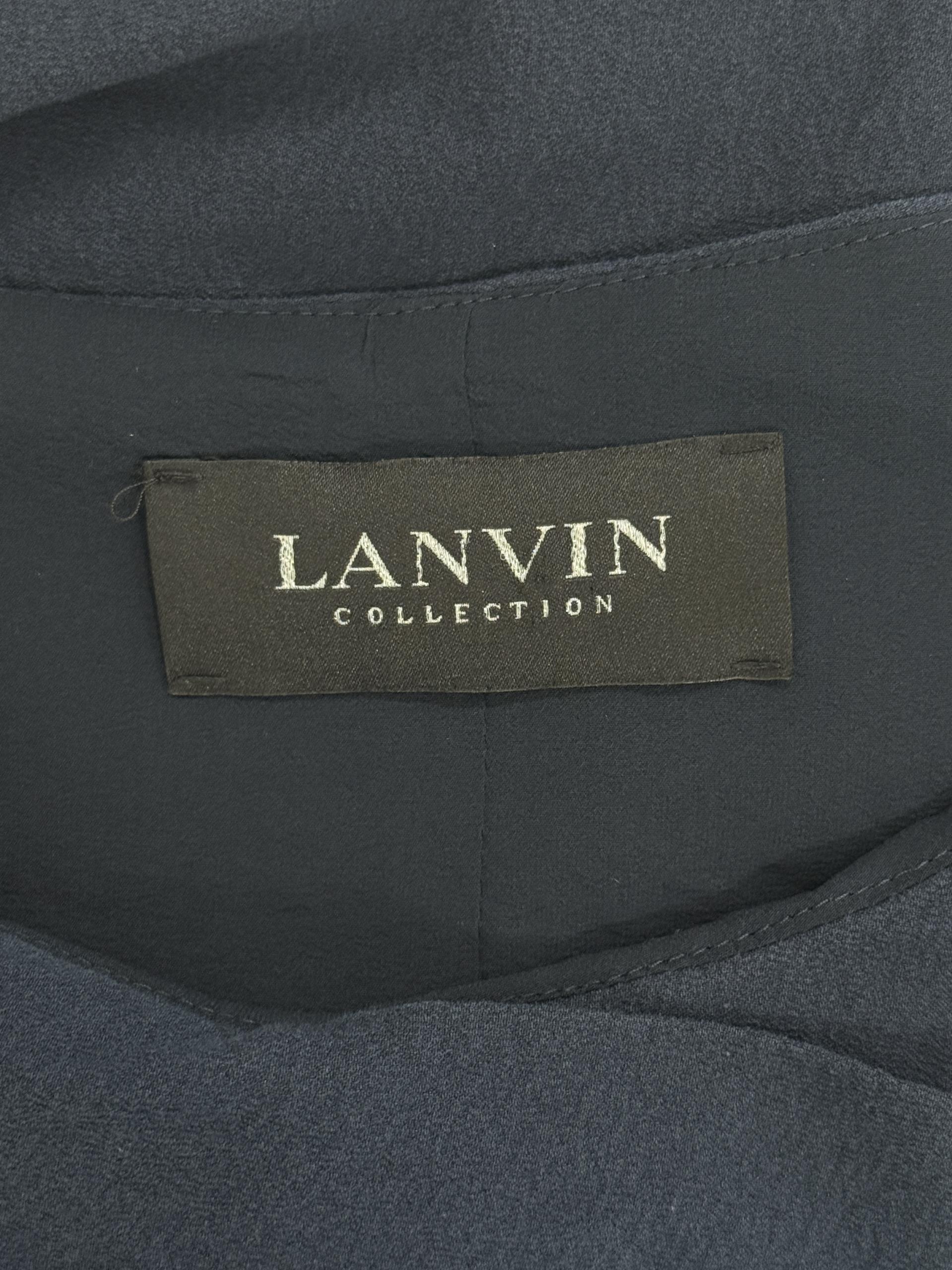 정품 랑방 LANVIN 꼬임 원피스