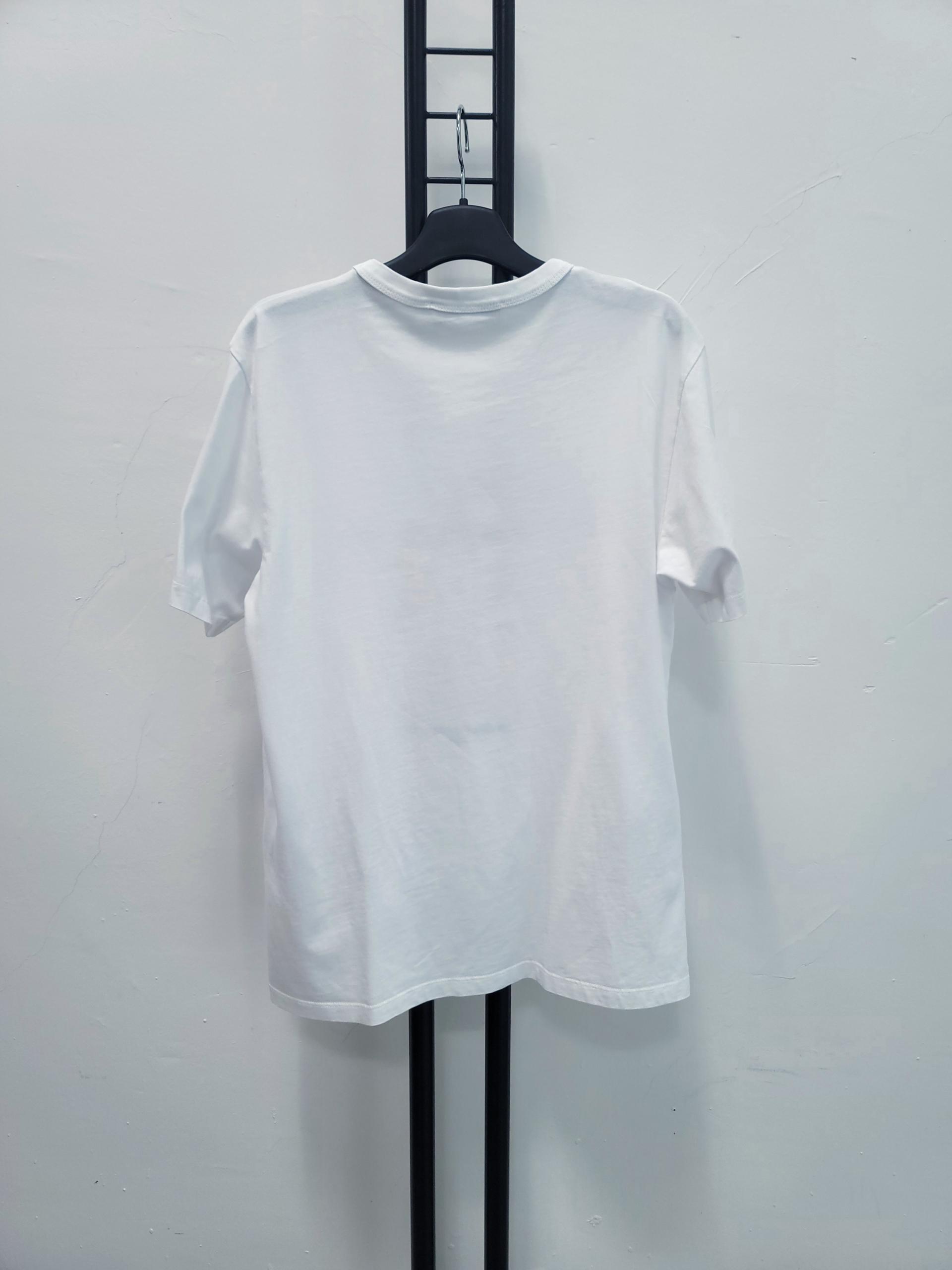 정품 메종키츠네 MAISON KITSUNE 반팔티 빌딩 여우 프린팅