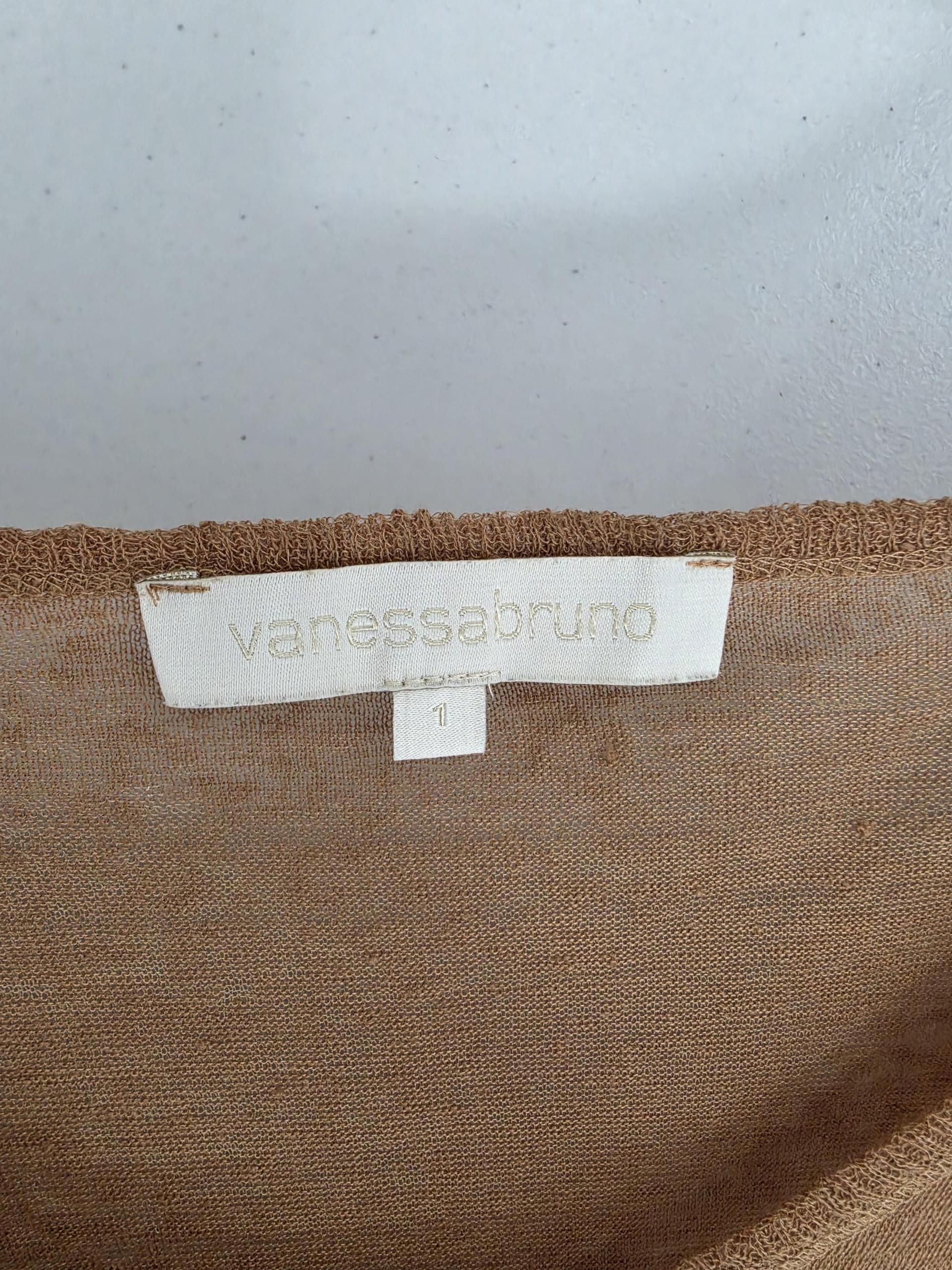 정품 Vanessabruno 바네사브루노 반팔니트