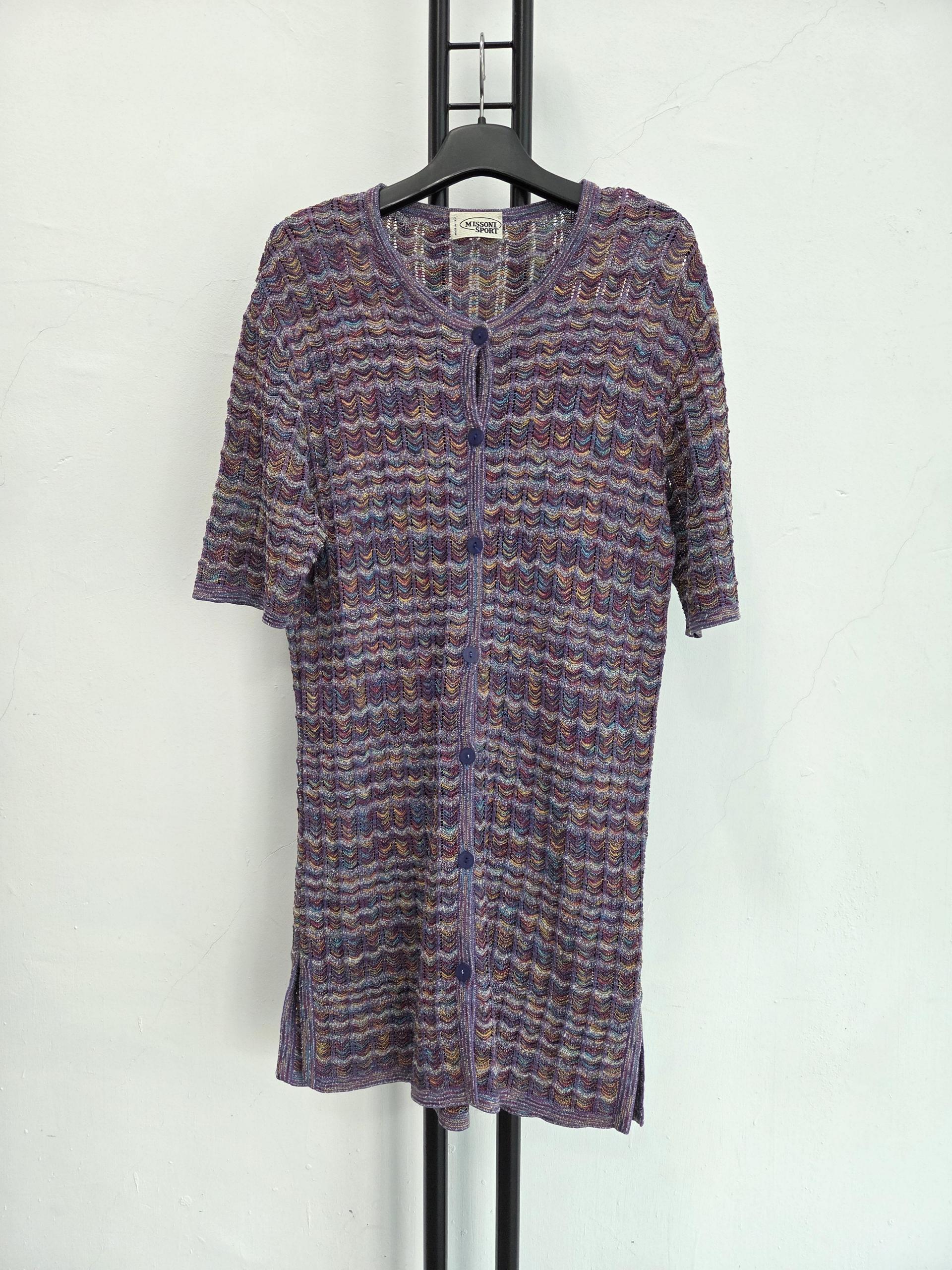 정품 미쏘니 MISSONI 니트 미디 원피스