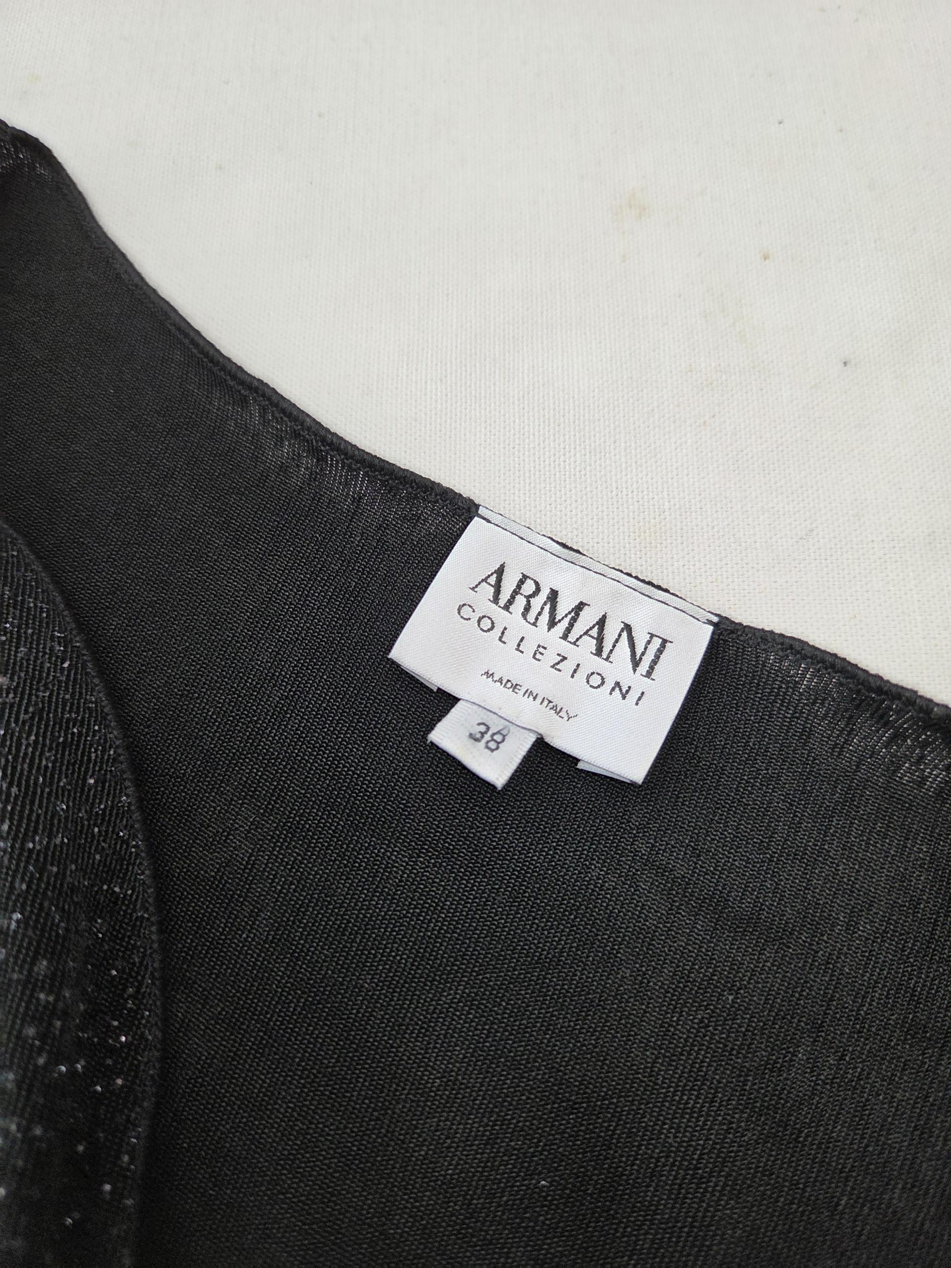 신새계정품)) 알마니 꼴레지오니 ARMANI 랩 스타일 블라우스