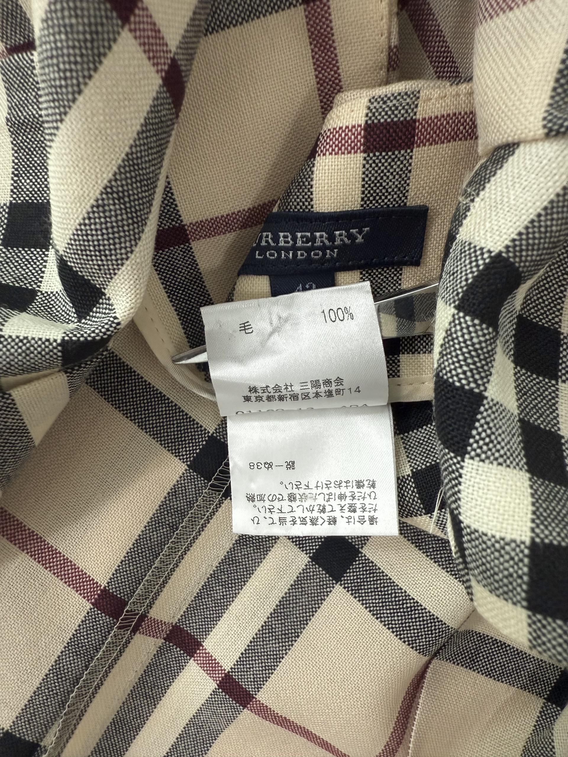 정품 BURBERRY 버버리 노바체크 스커트