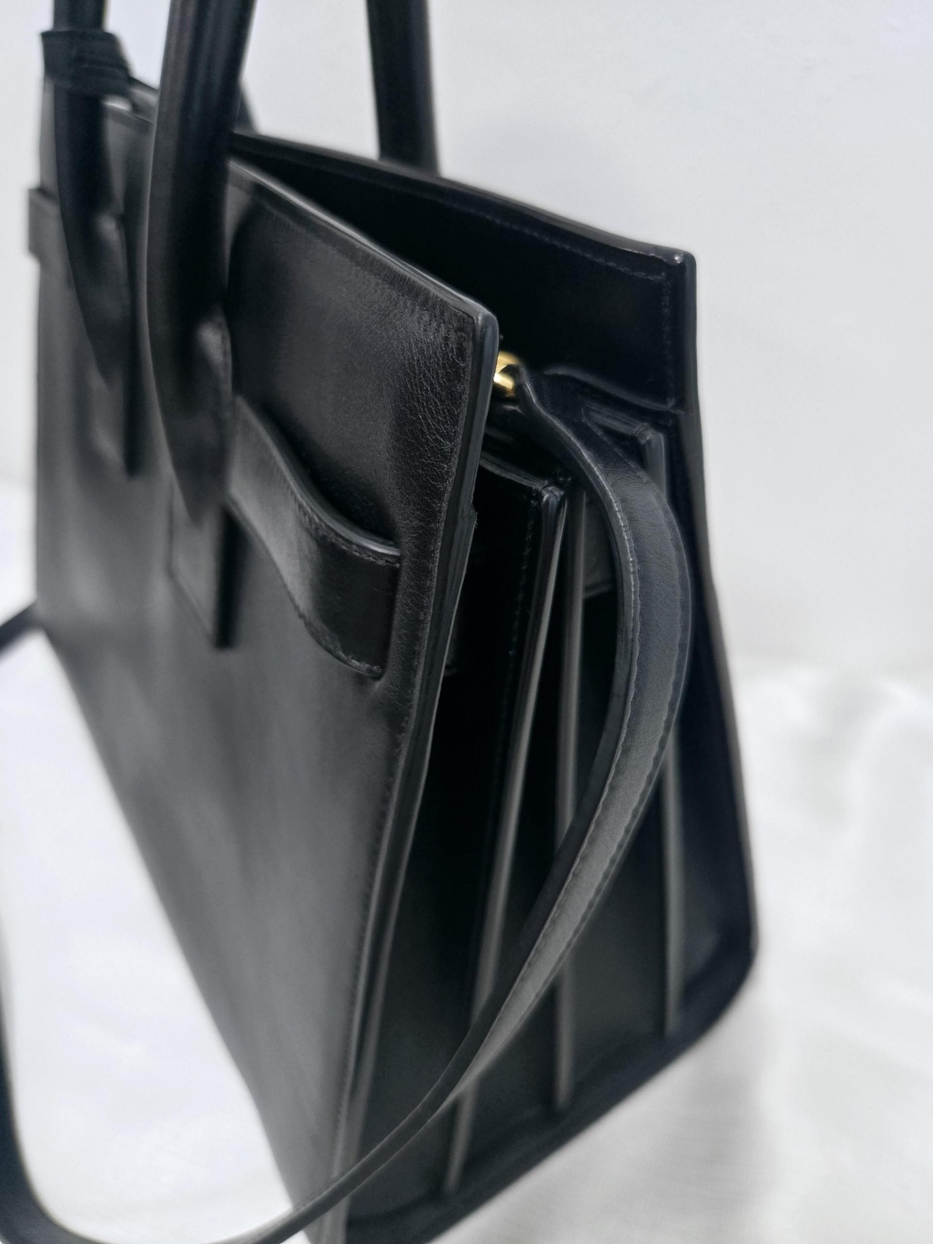 정품 생로랑 SAINT LAURENT 삭 드쥬르 블랙 토트백 숄더백