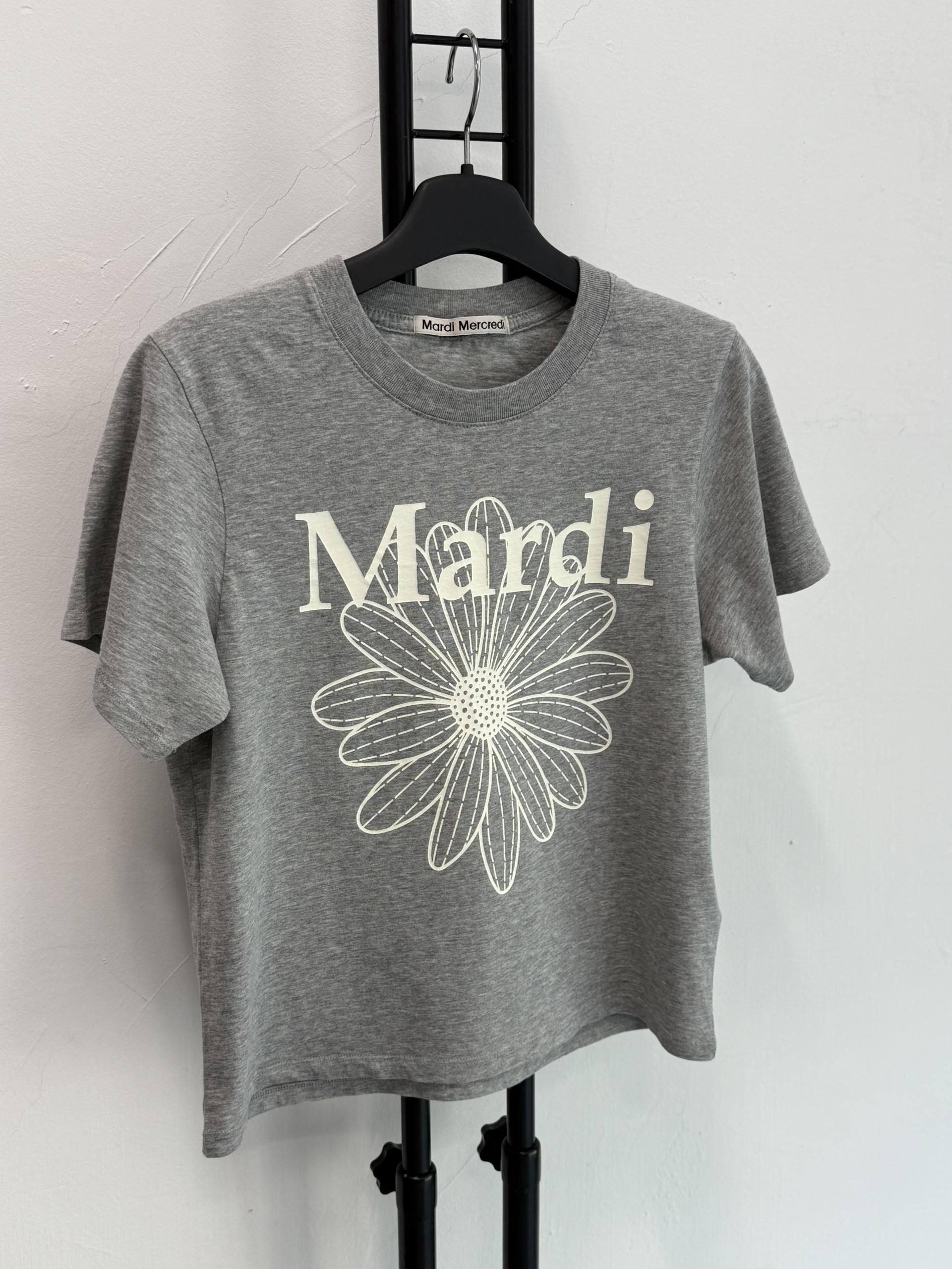 정품 Mardi Mercred 마르디 마크르디 그레이 반팔