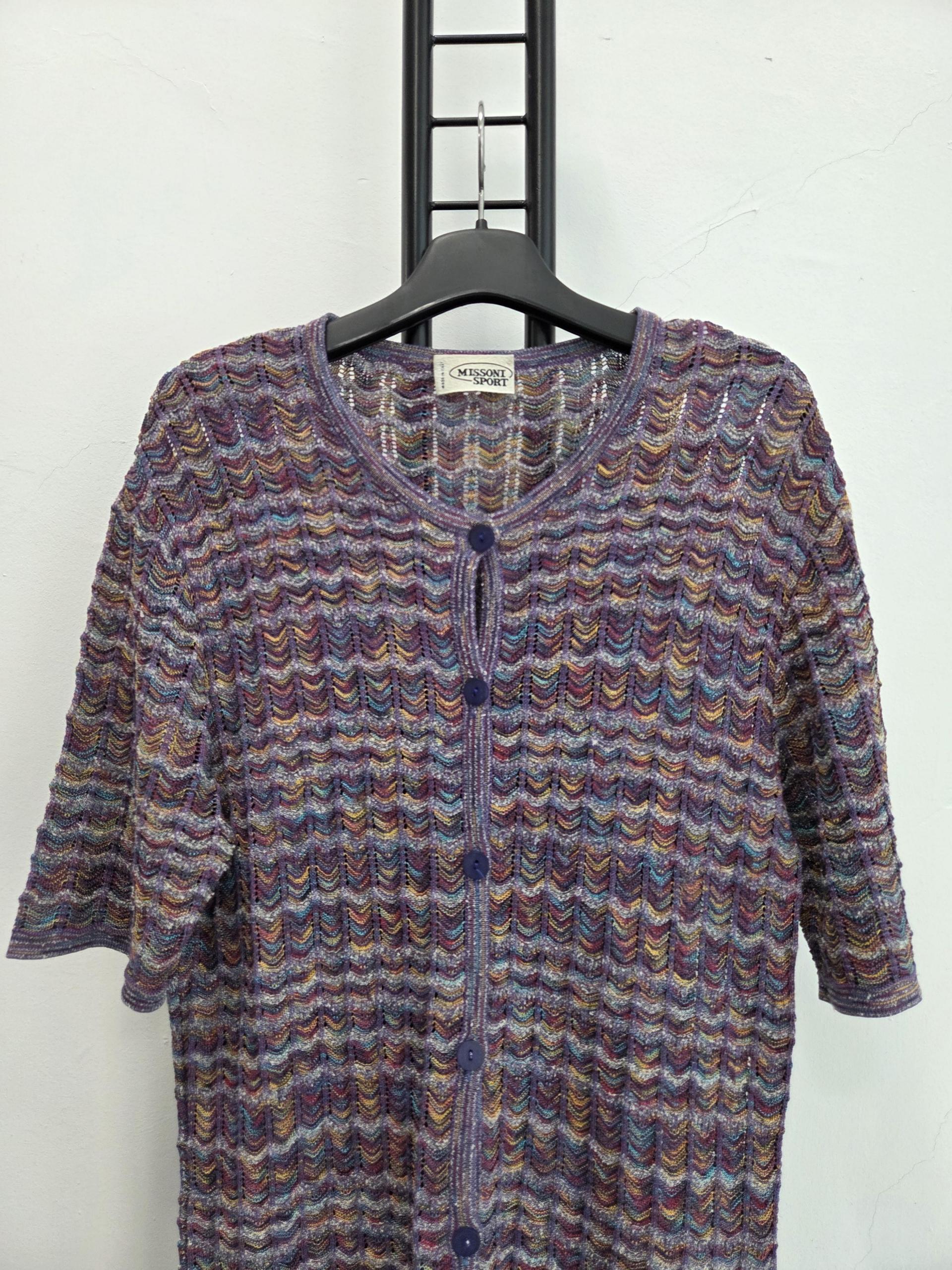 정품 미쏘니 MISSONI 니트 미디 원피스