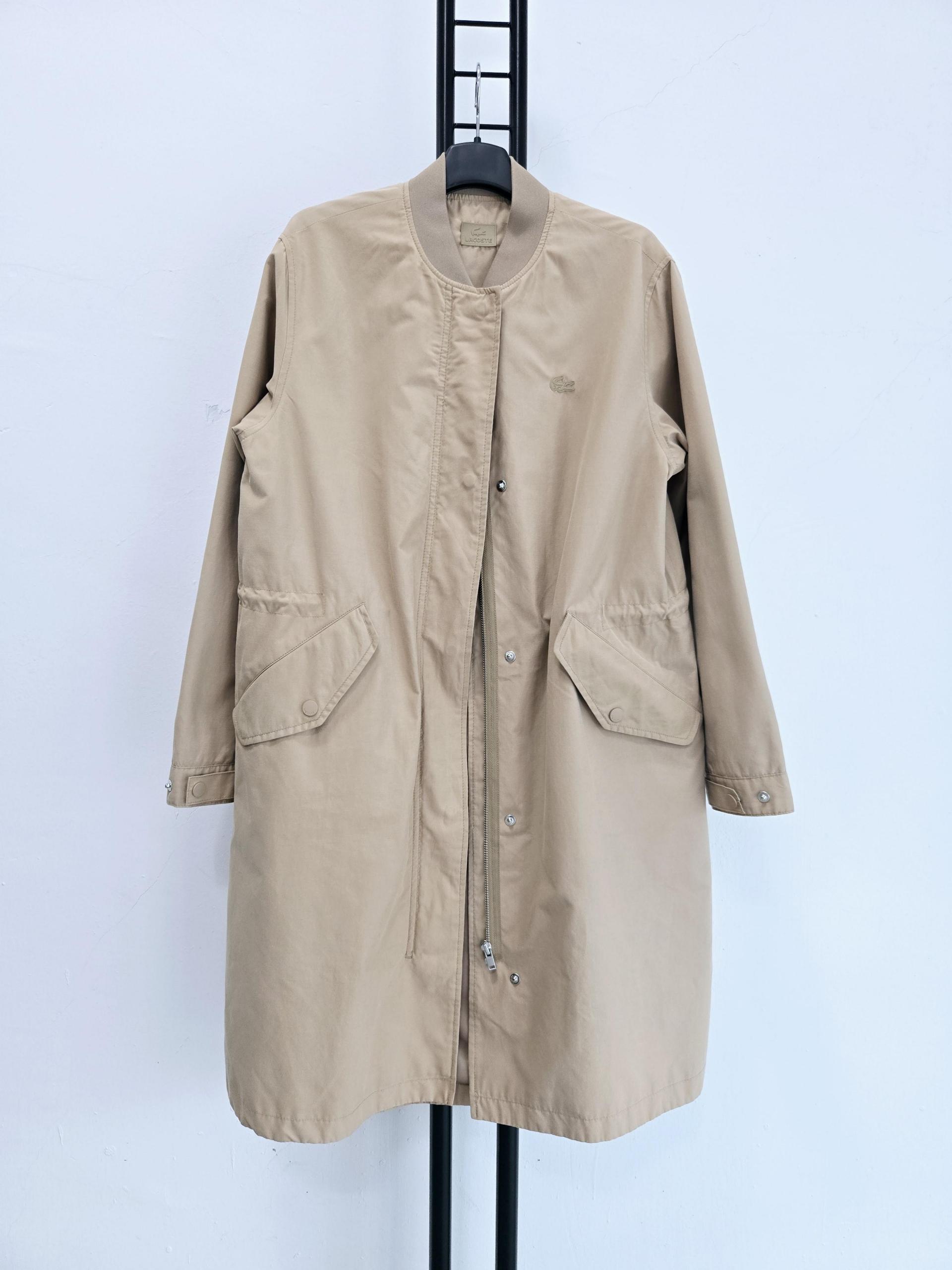 정품 라코스테 LACOSTE 롱 코트 점퍼