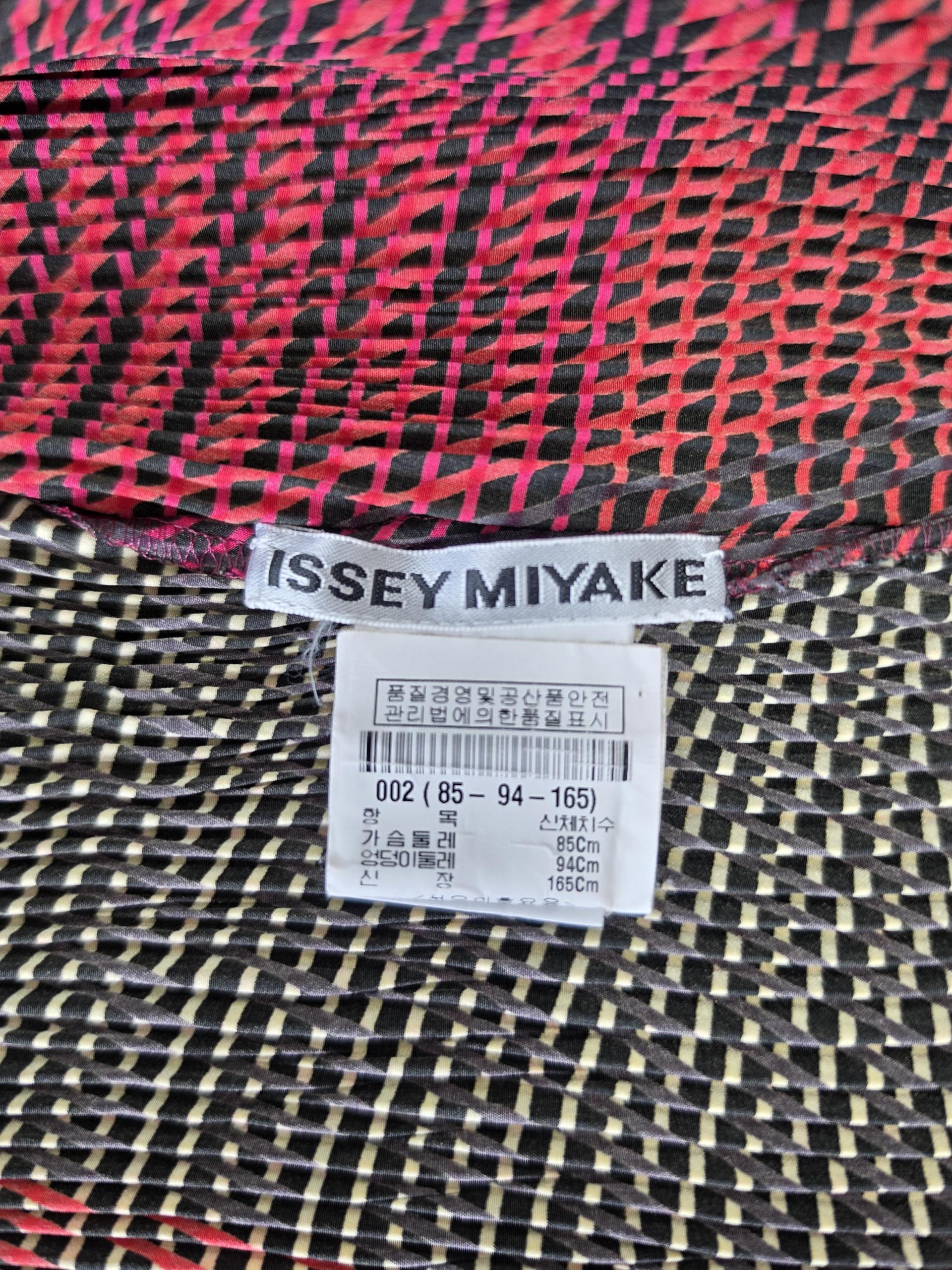 정품 이세이미야케 ISSEY MIYAKE 체크패턴 재킷가디건