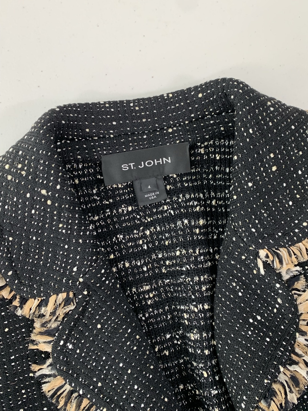 신세계정품)) 센존 ST.JOHN 트위드 자켓
