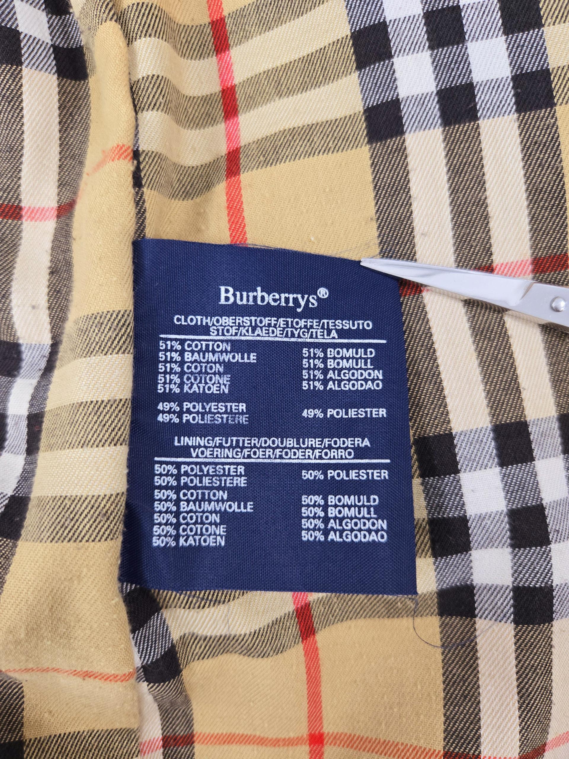 정품 버버리 BURBERRYS 남성 트렌치코트