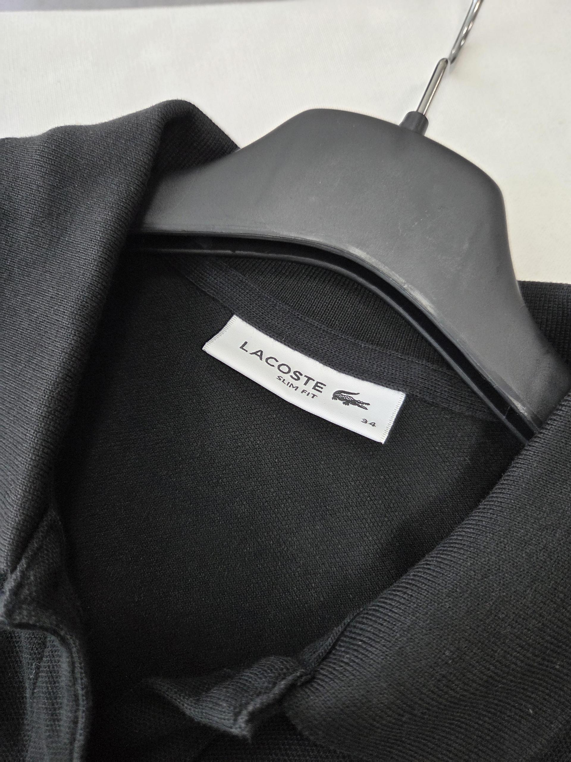 정품 라코스테 LACOSTE 블랙 원피스