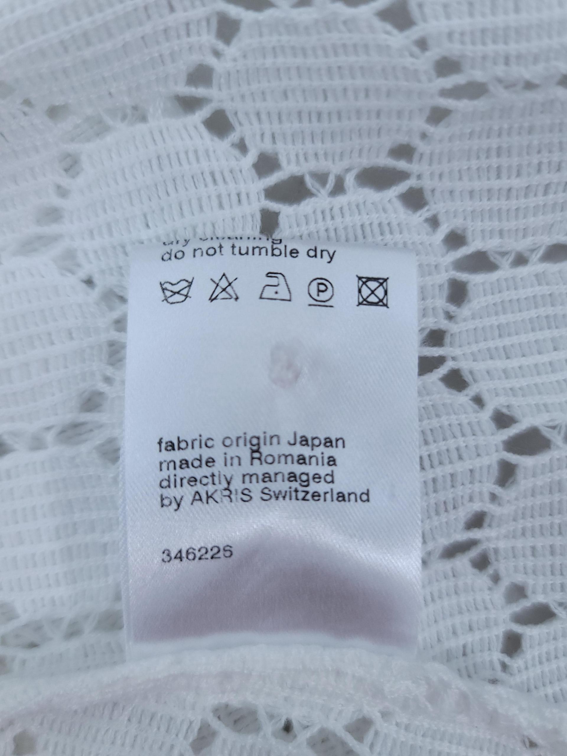 정품 아키리스 푼토 AKRIS PUNTO 레이스 블라우스