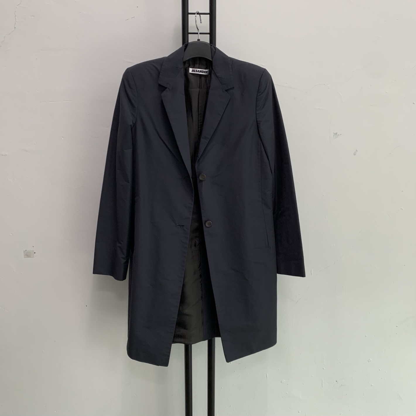 정품 질샌더 JILSANDER 코트 네이비