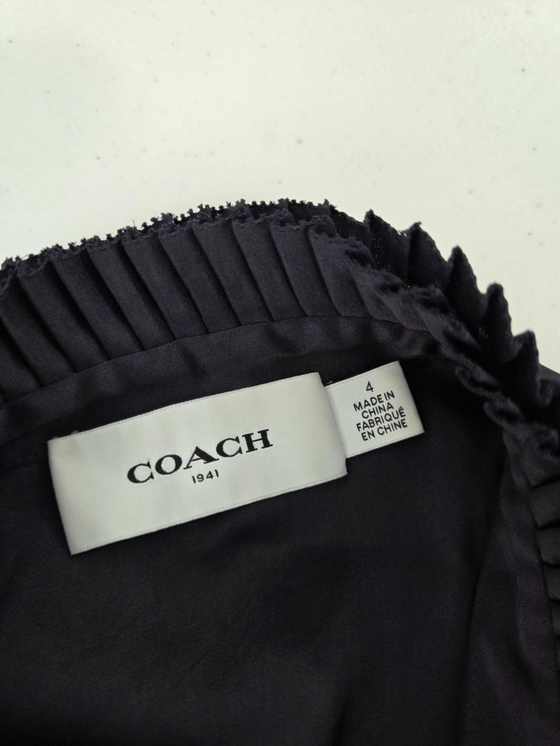 정품 코치 COACH 원피스 블랙