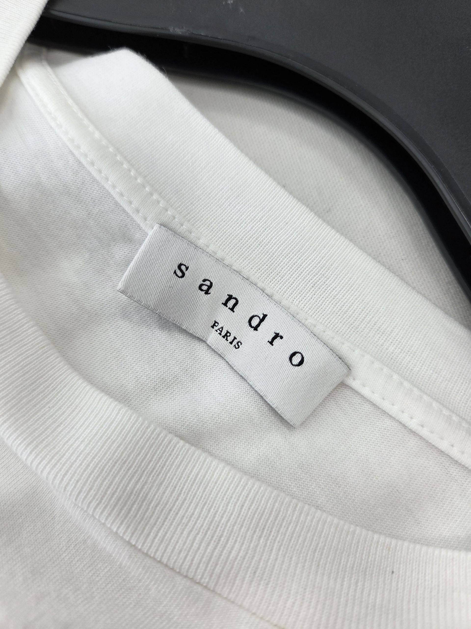 정품 산드로 SANDRO 반팔 티셔츠