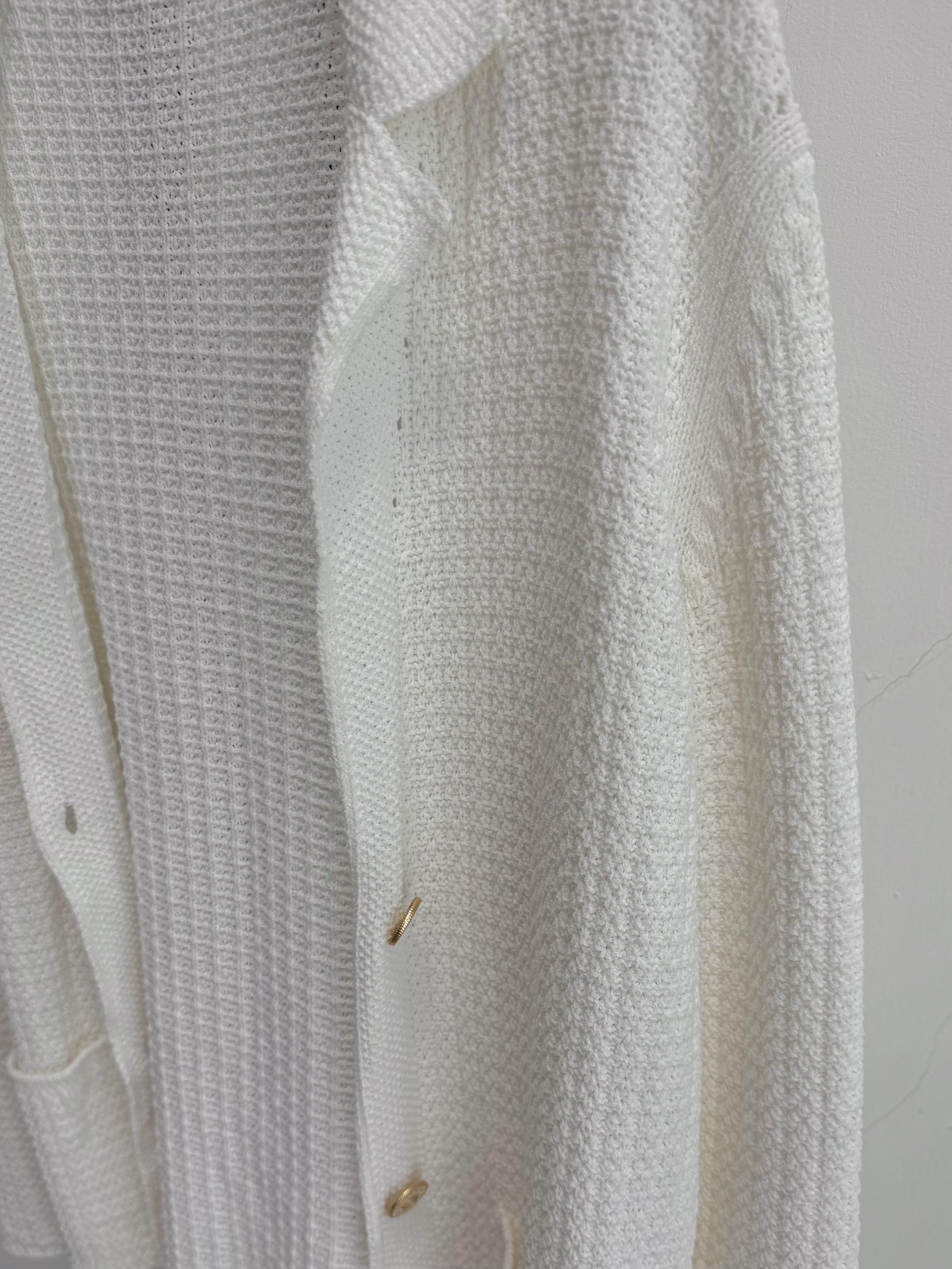정품 더 케시미어 the CASHMERE 캐시미어 화이트 가디건