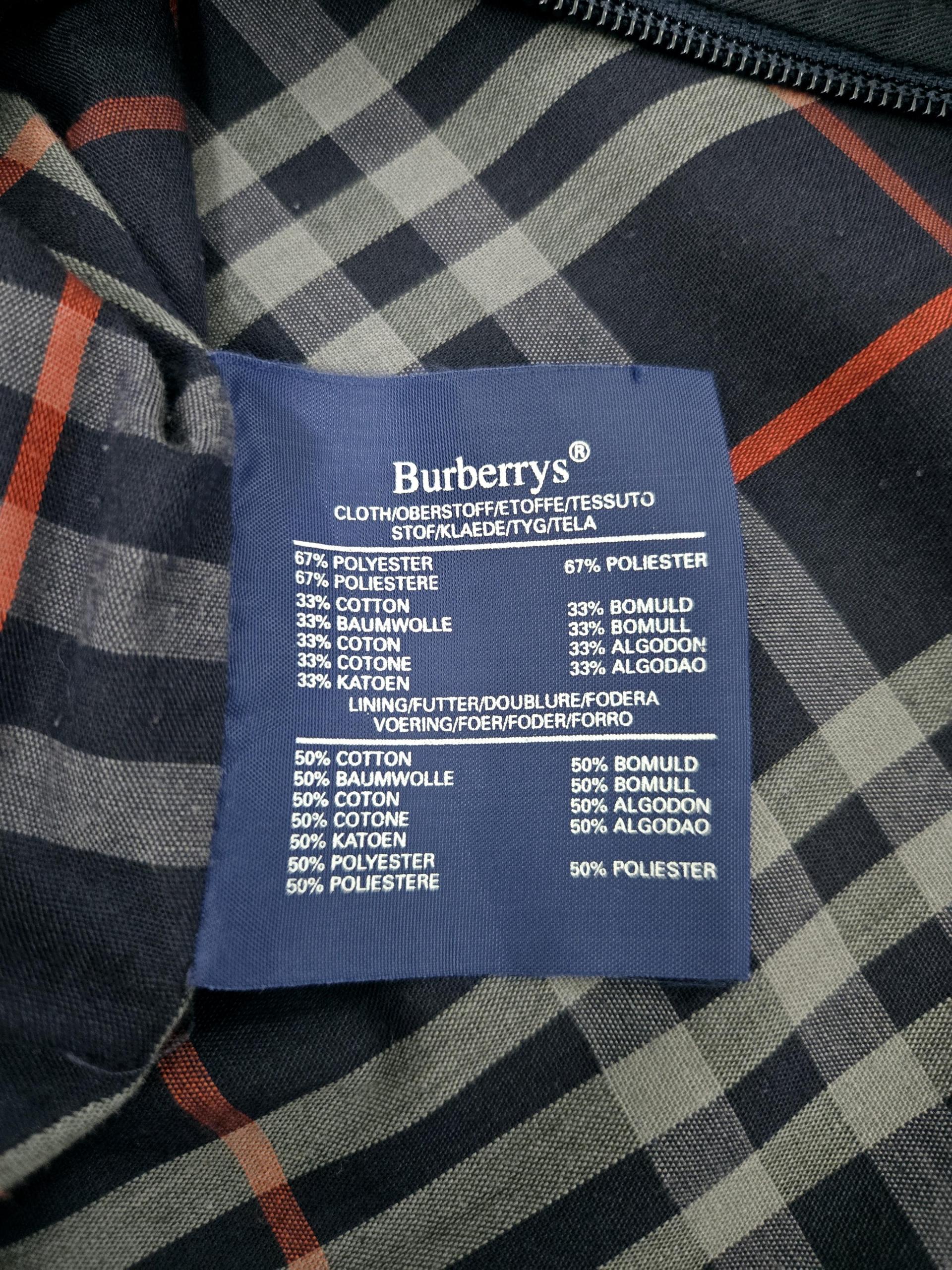 정품 버버리 BURBERRYS 네이비 남성점퍼