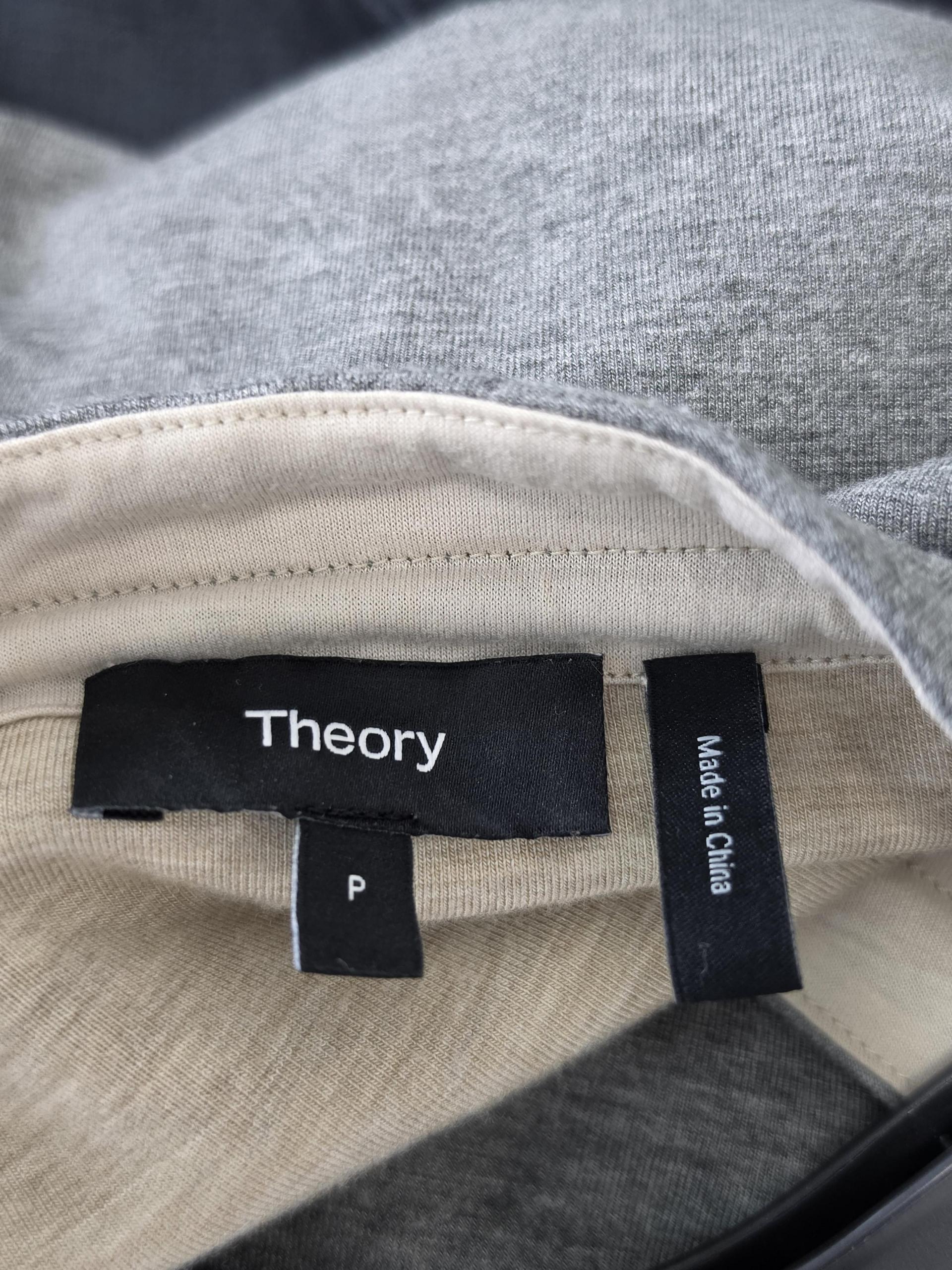 정품 띠어리 THEORY 그레이 긴팔 상의