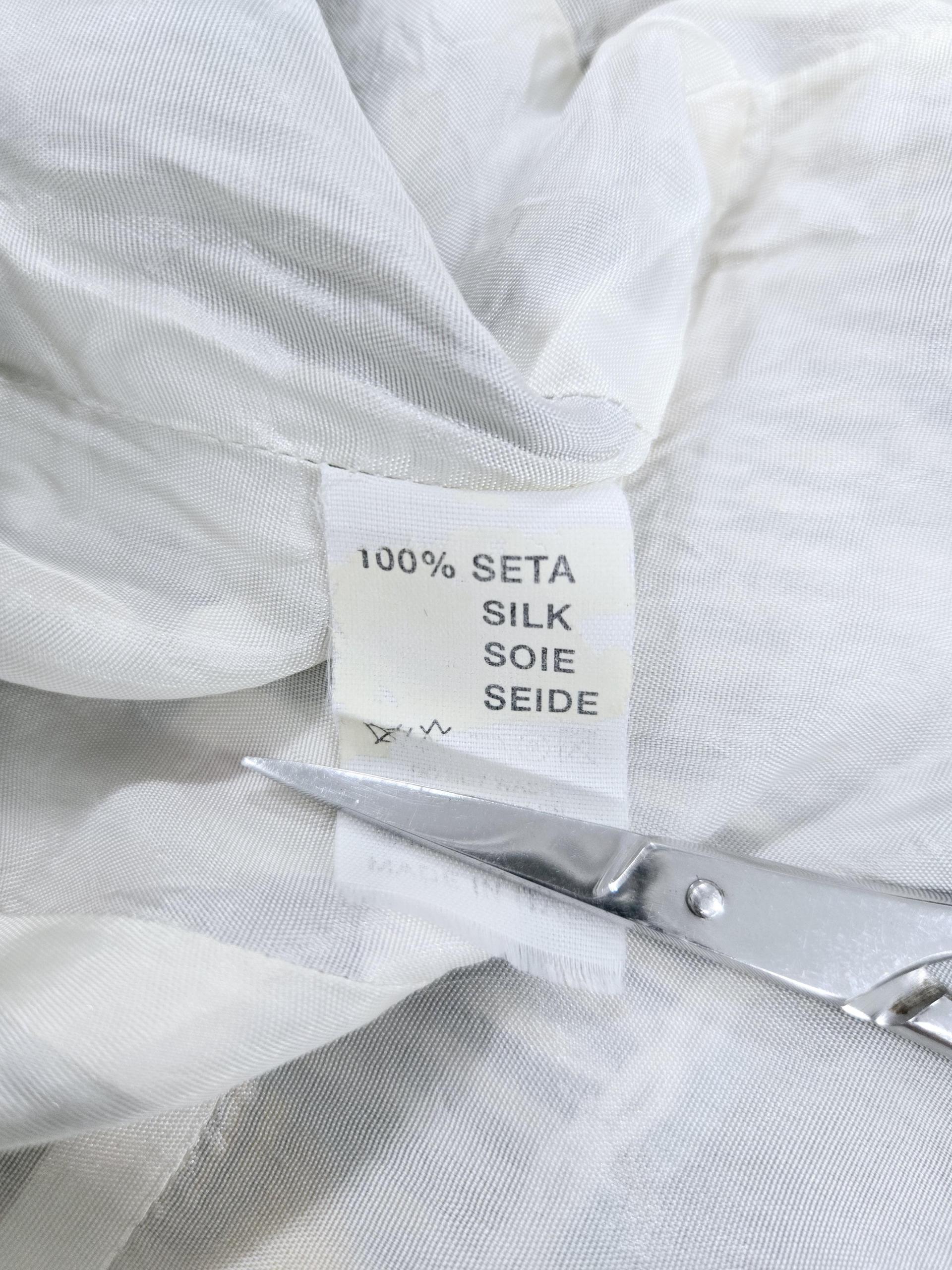정품 에트로 ETRO 실크 100% 나염 민소매 블라우스
