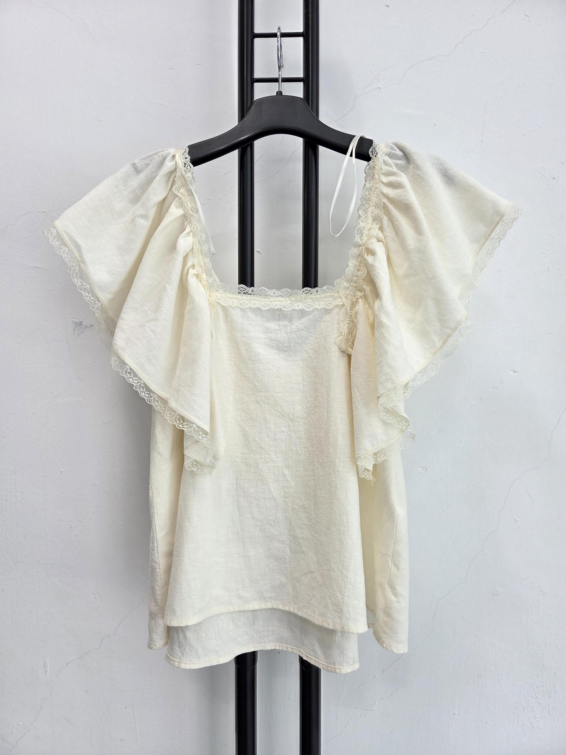 정춤 자라 ZARA 화이트 레이스 블라우스