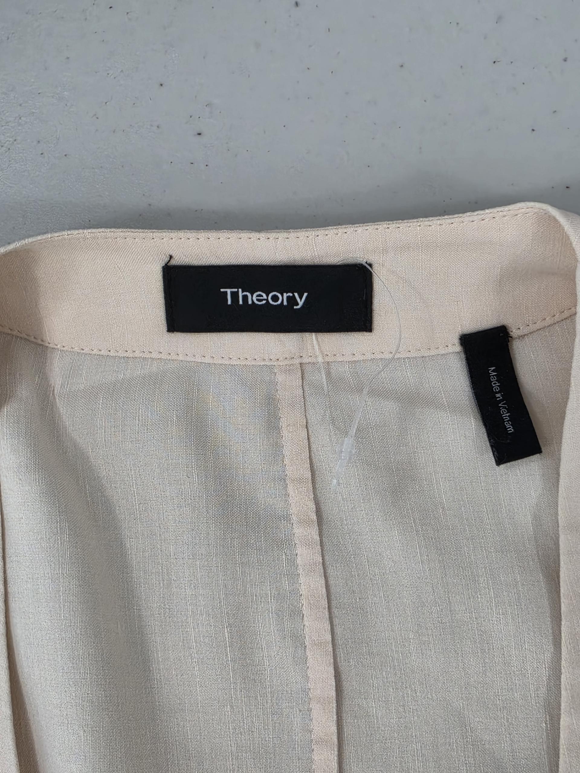 정품 띠어리 THEORY 핑크색 블레이저 셋업