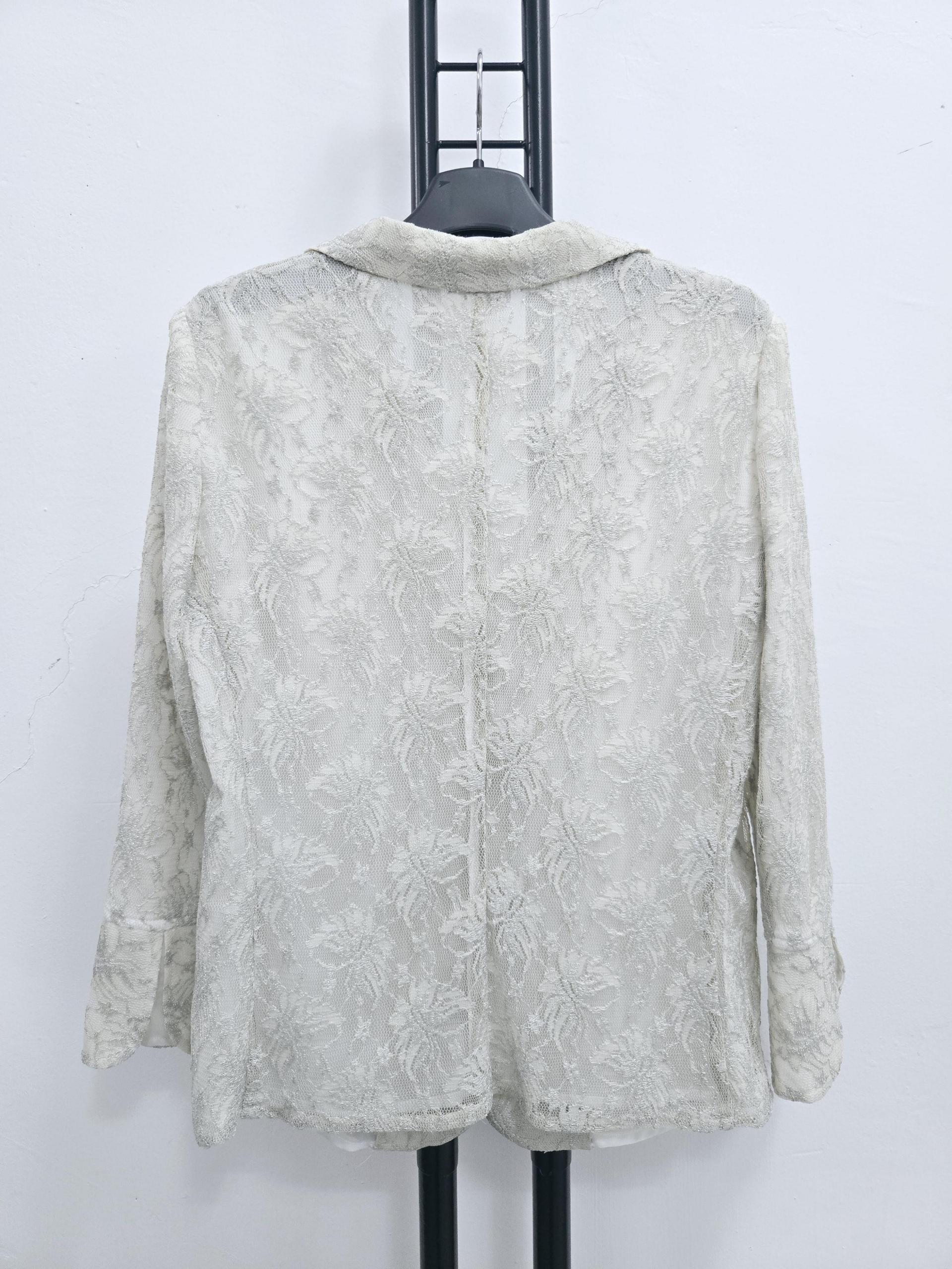 정품 아르마니 ARMANI 레이스 자수 자켓