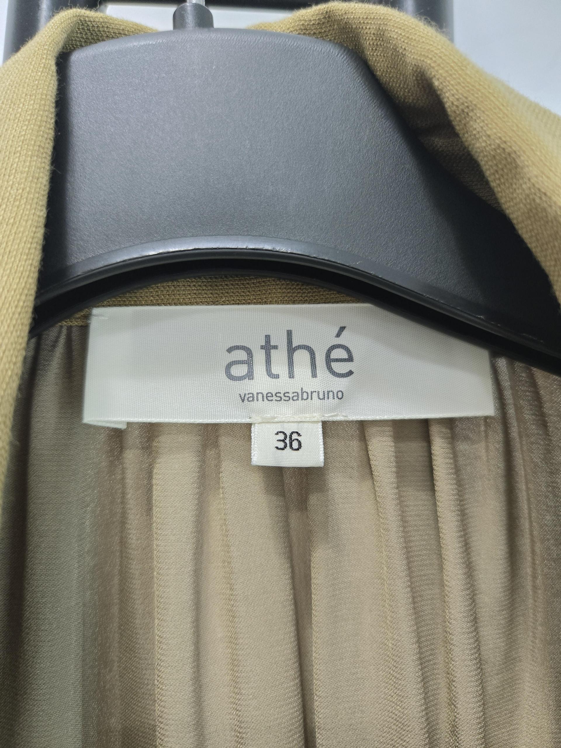 정품 아떼 ATHE 쉬폰 트렌치코트