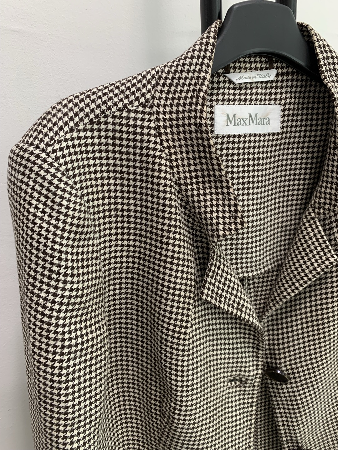 정품 막스마라 MaxMara 체크 자켓