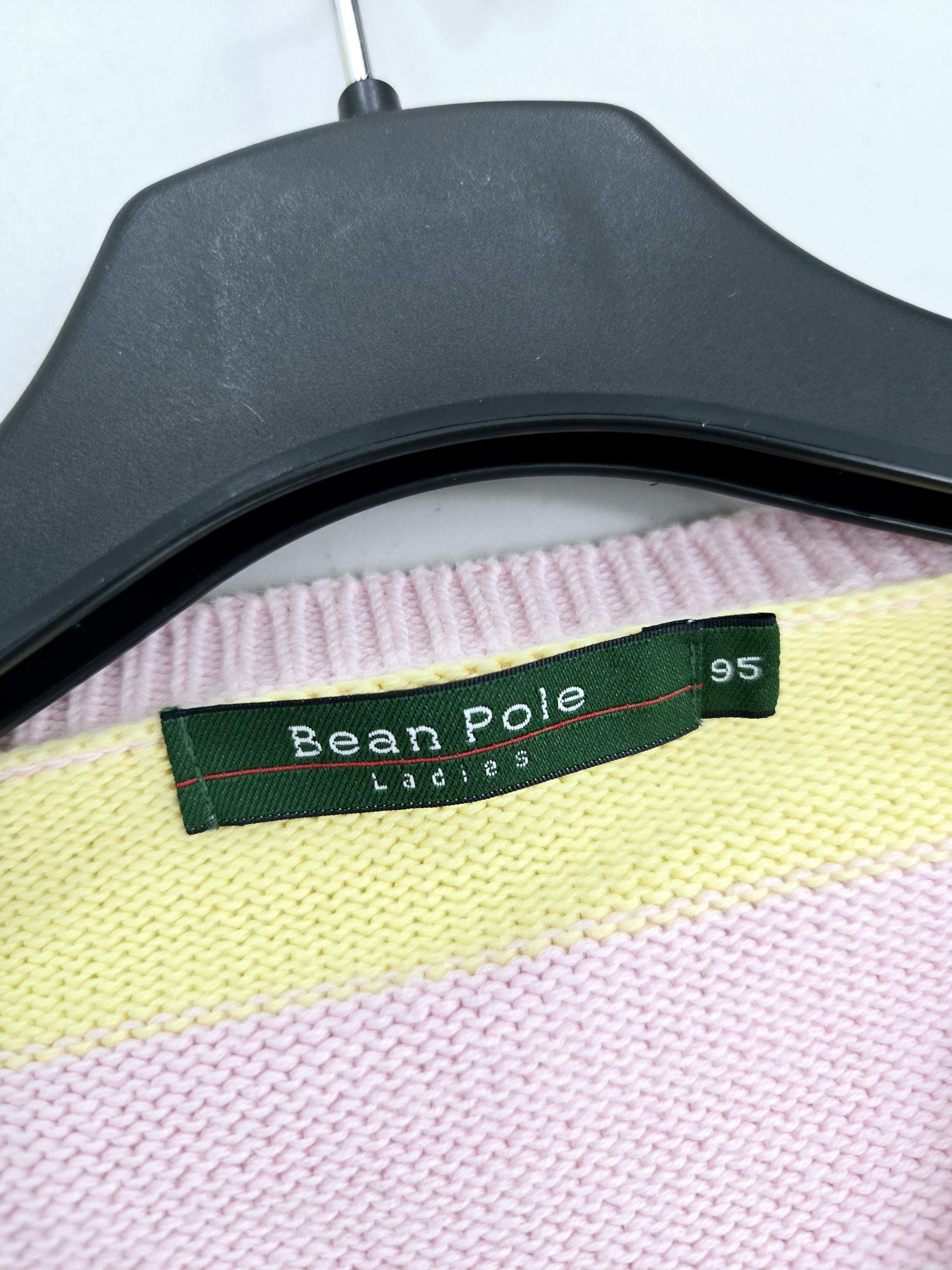 정품 빈폴 BEANPOLE 스트라이프 니트
